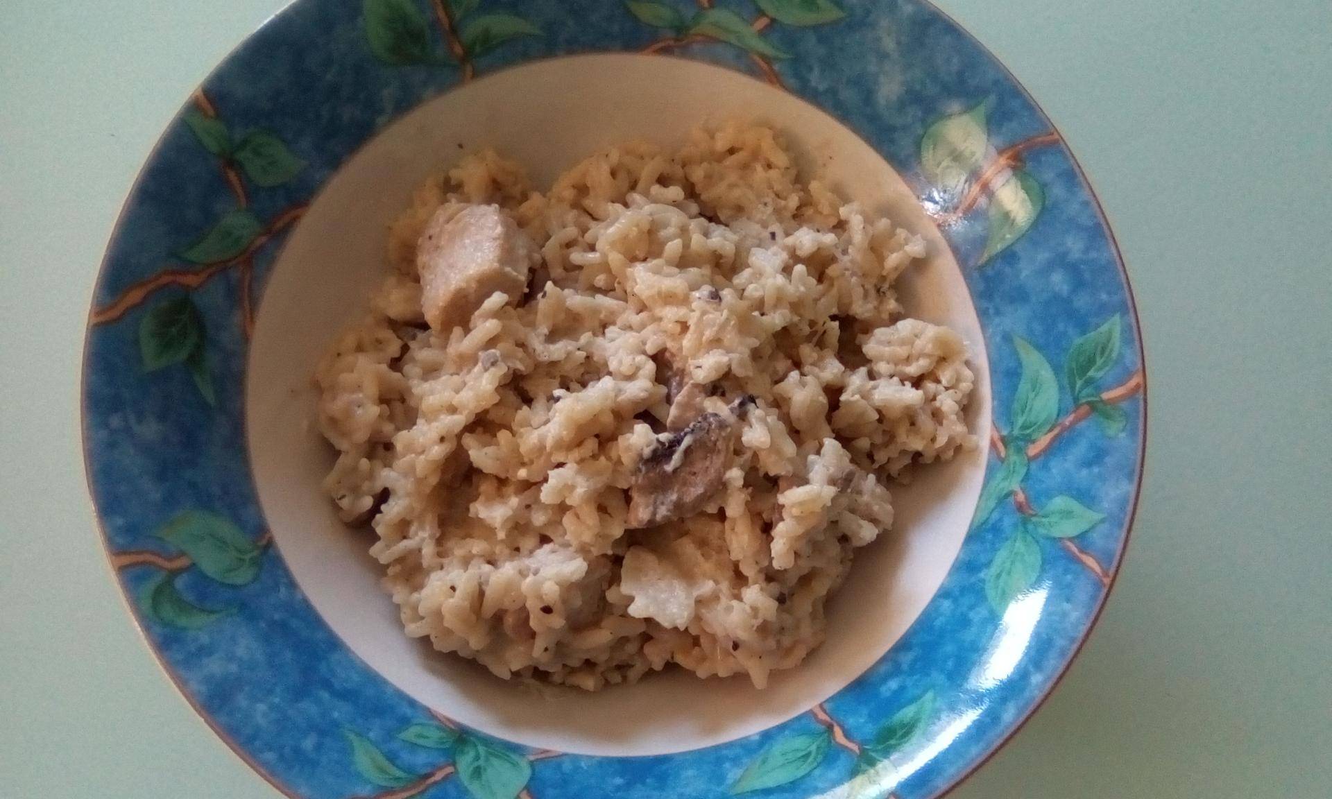 RISOTTO POULET CHAMPIGNON - Recette Cookeo | Moulinex