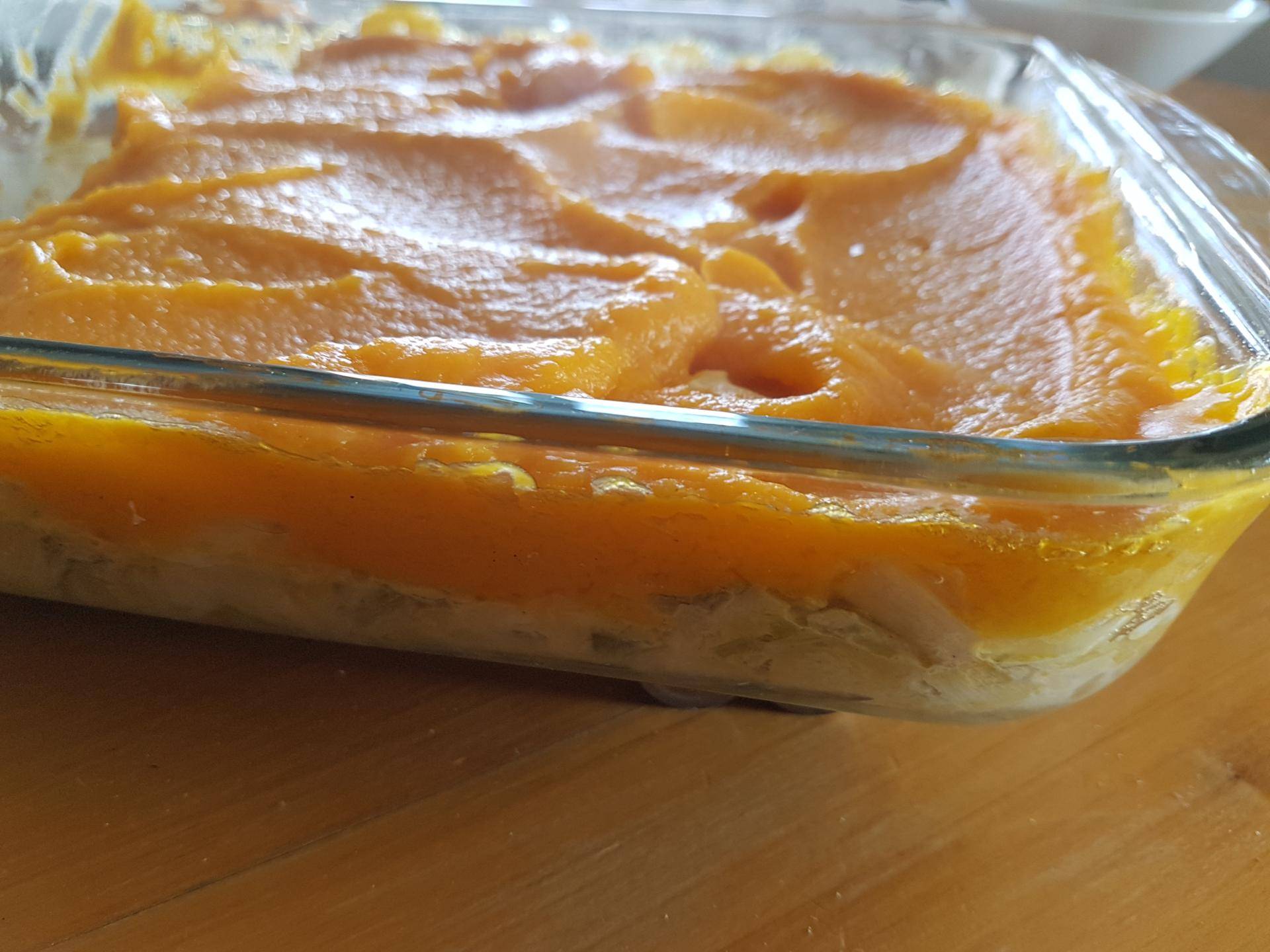 Gratin de butternut, cabillaud et poireaux - Recette Companion Connect XL | Moulinex
