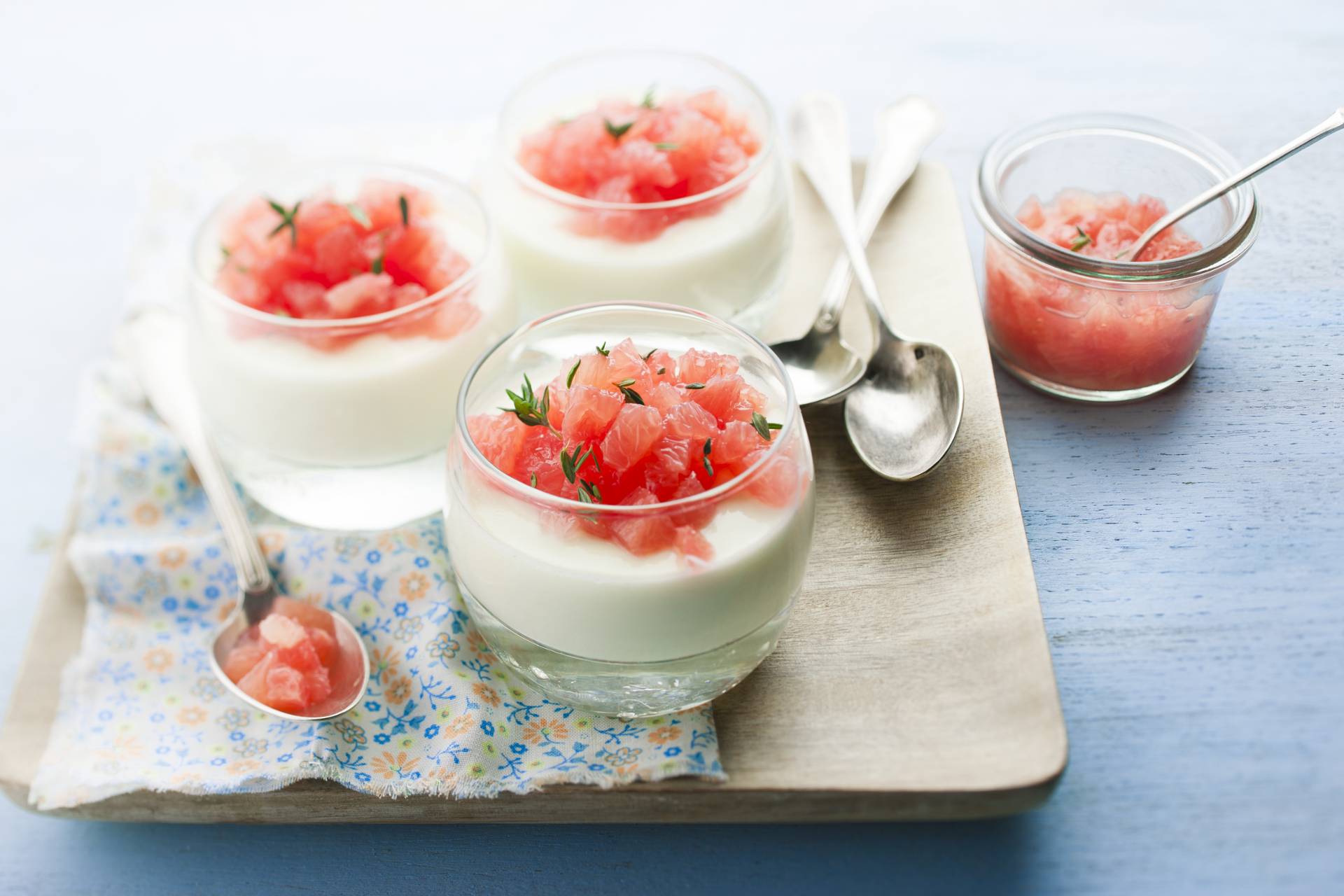 Pannacotta pamplemousse - Recette Cookeo | Moulinex