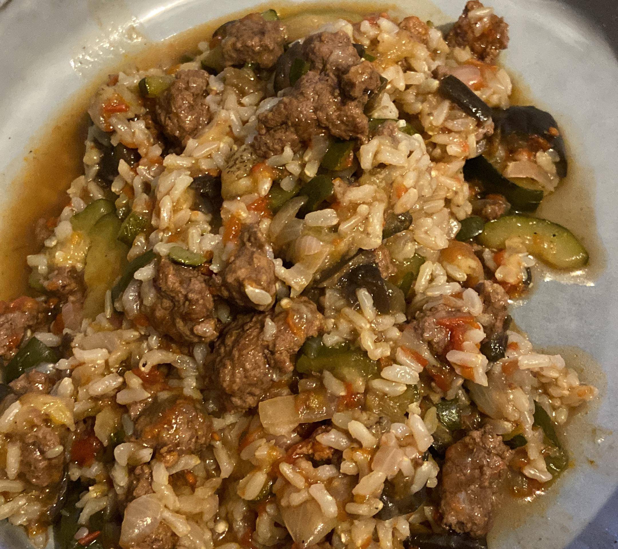 Aubergines viande hachée - Recette Cookeo | Moulinex