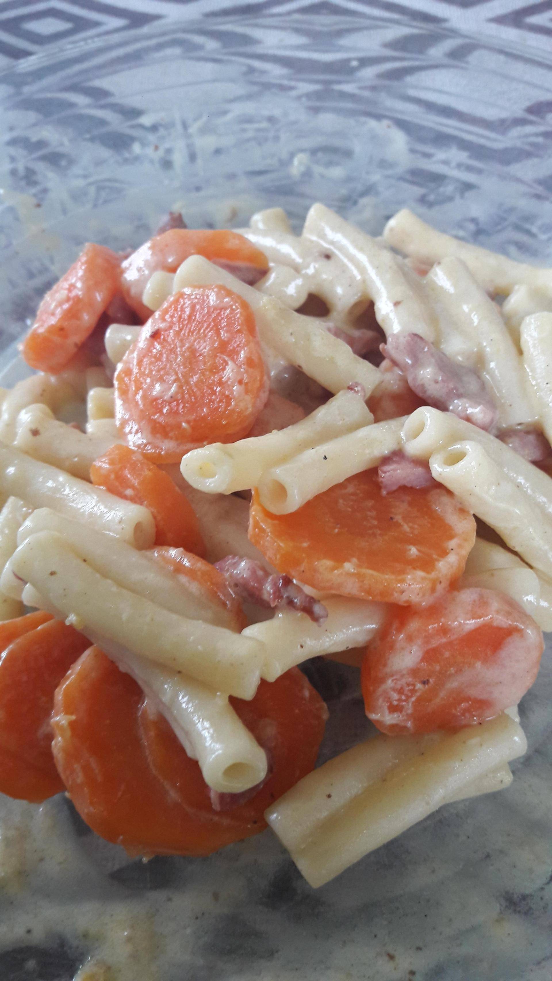 Carbonara carotte - Recette Cookeo | Moulinex