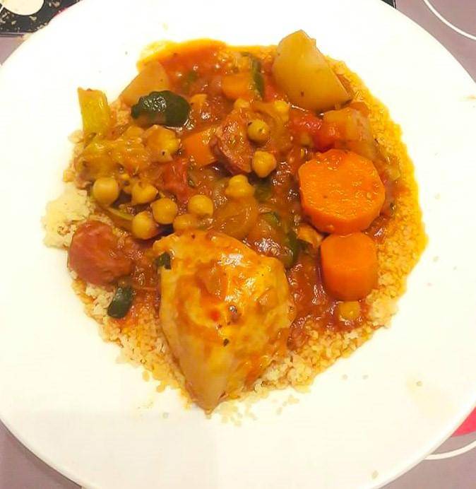 Couscous poulet-merguez à ma façon - Recette Cookeo | Moulinex