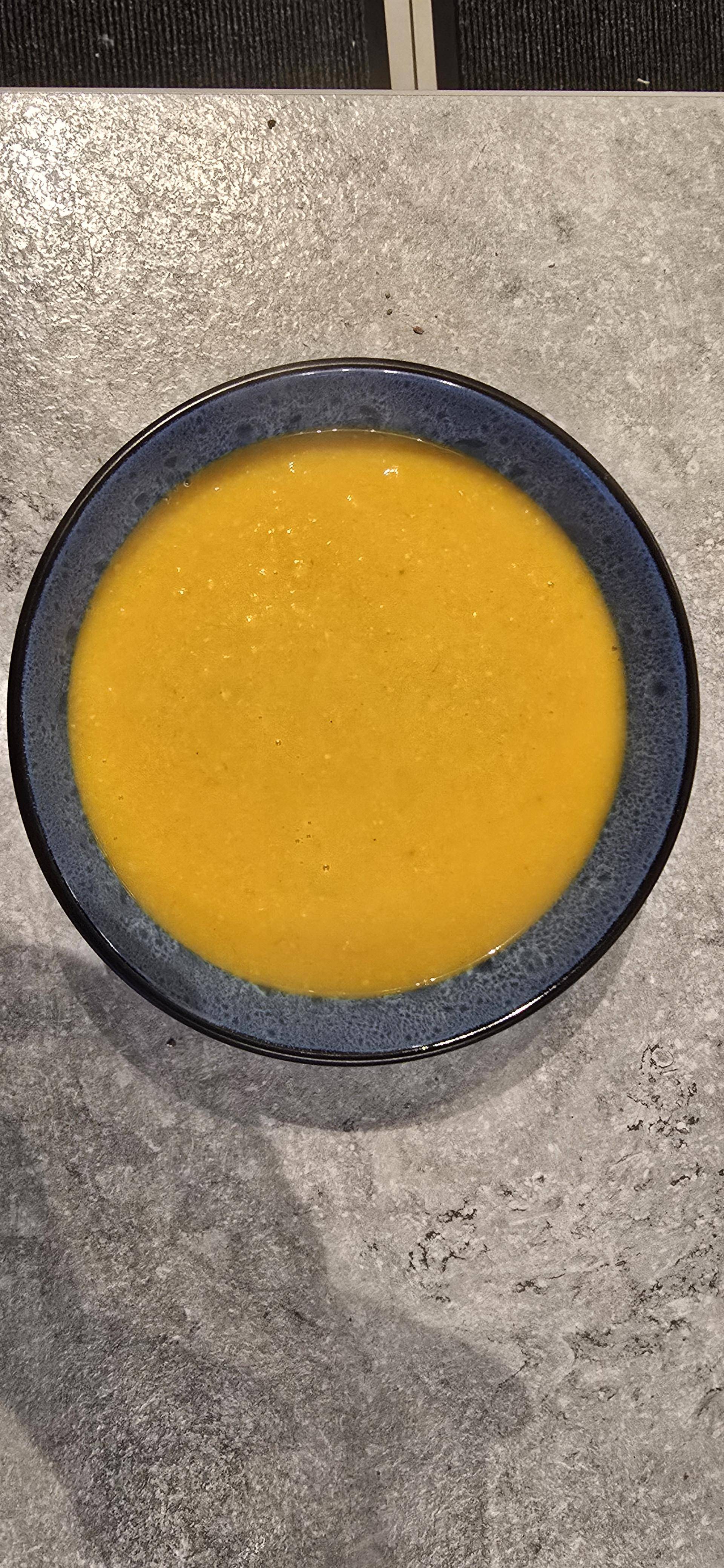 Velouté de butternut et pois chiche - Recette Companion Connect XL | Moulinex