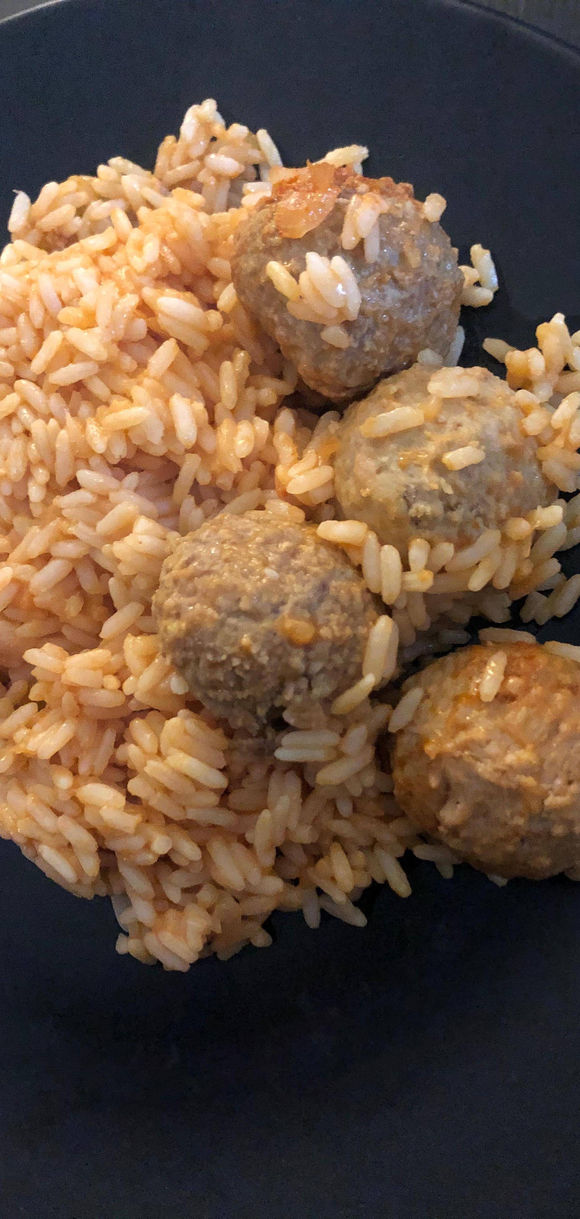 Riz aux boulettes - Recette Cookeo | Moulinex