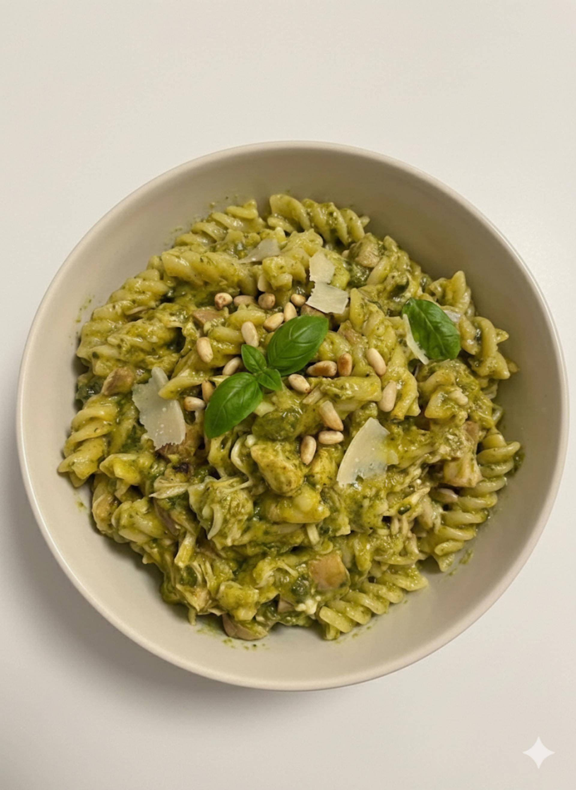 Pâtes au poulet courgettes pesto - Recette Cookeo | Moulinex