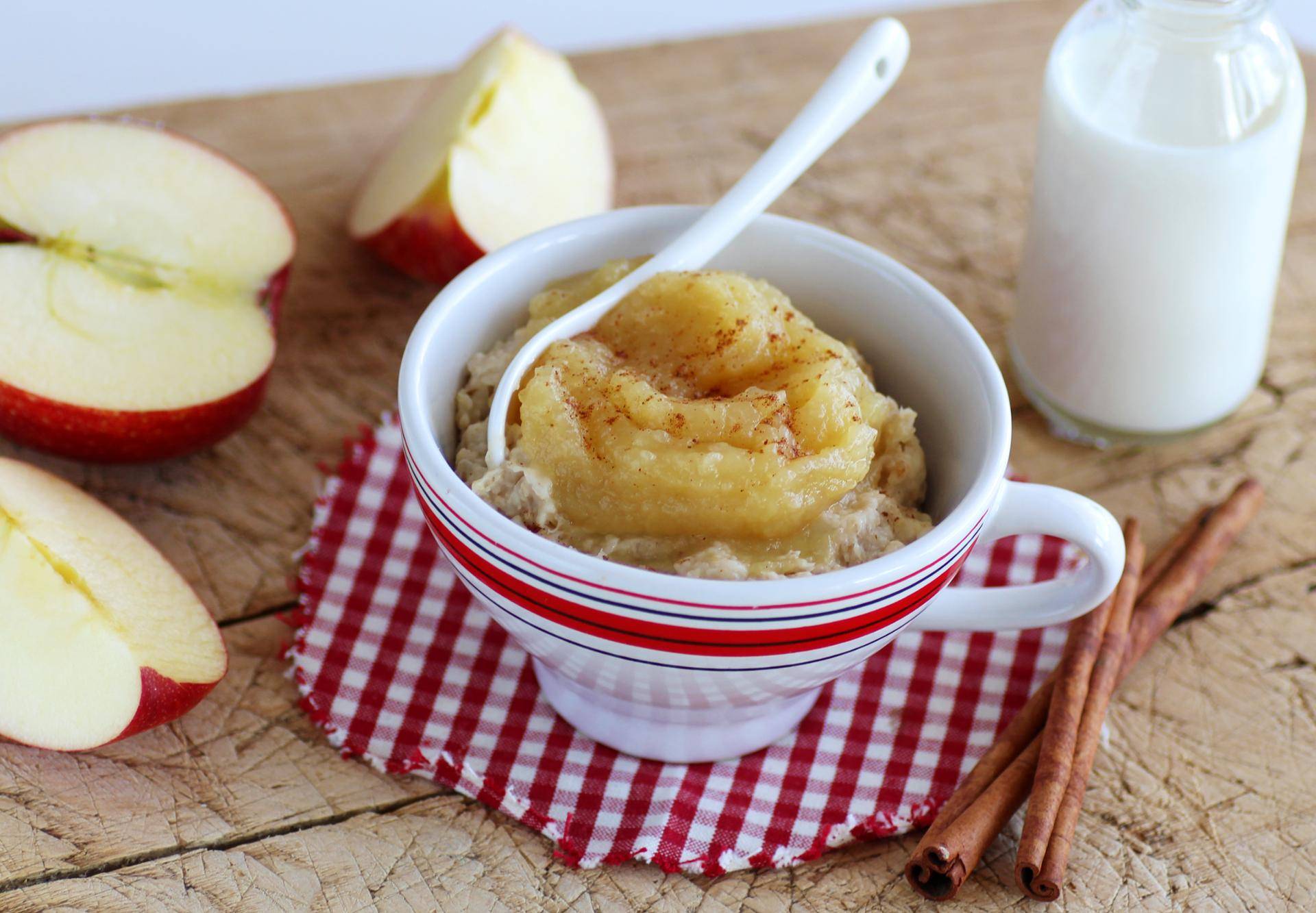 Porridge à la pomme - Recette Companion Connect | Moulinex