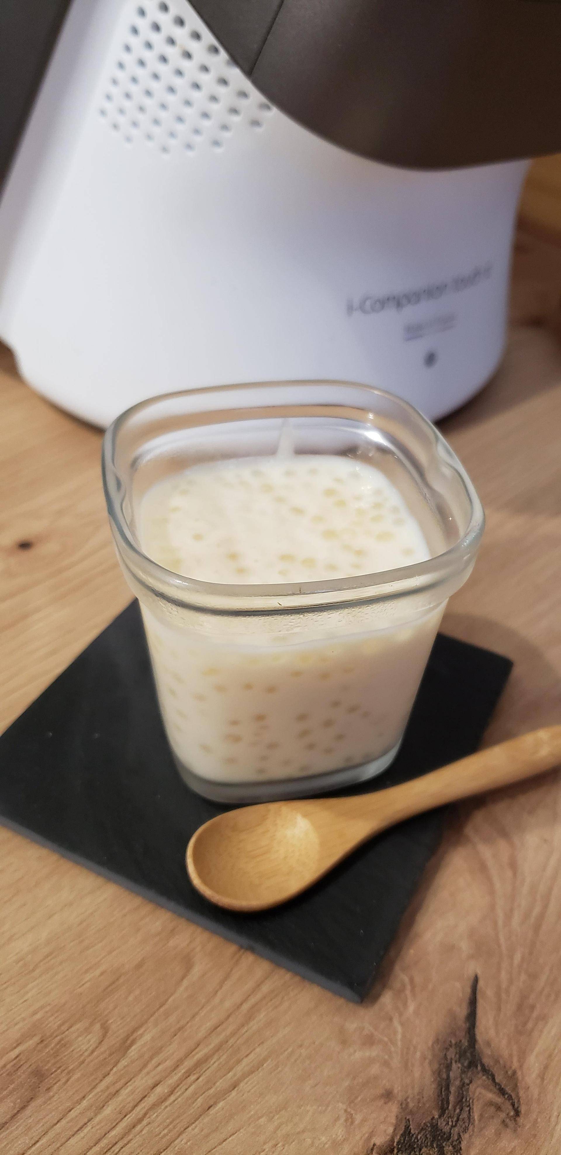 Perle du Japon nature peu sucré - Recette Companion Connect XL | Moulinex