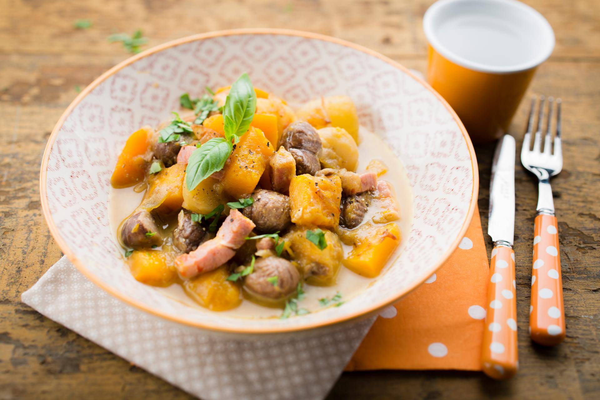 Meli-melo châtaignes courge - Recette Cookeo | Moulinex