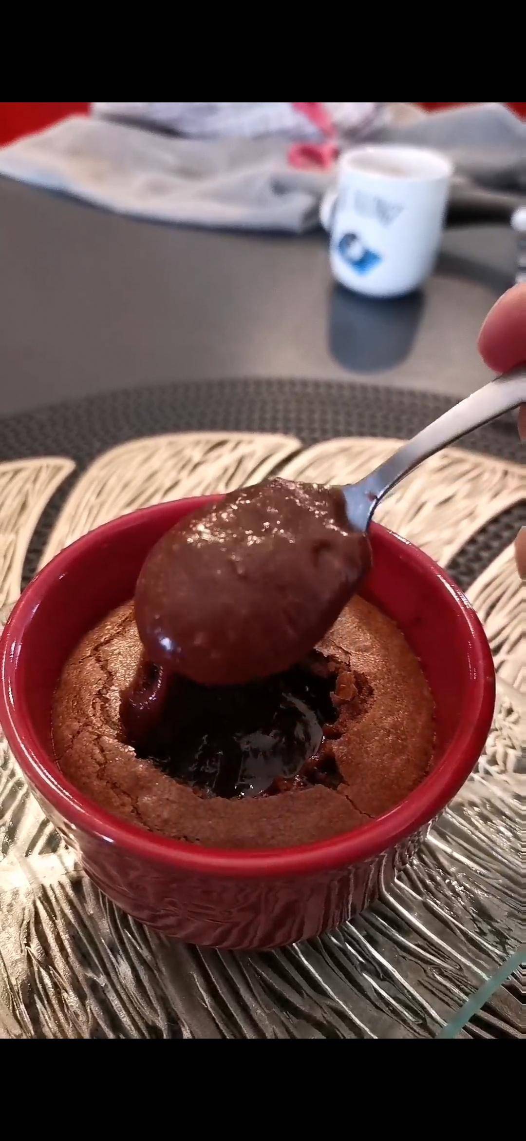 Coulant au chocolat avec extra crisp - Recette Cookeo V3 | Moulinex