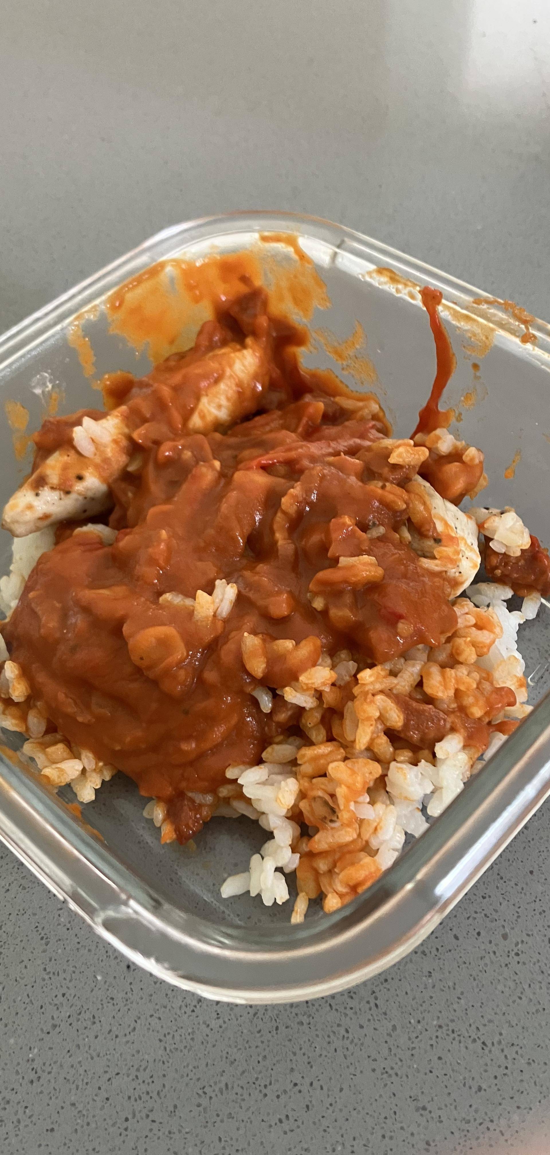 Poulet sauce crémeuse chorizo - Recette Companion Connect XL | Moulinex