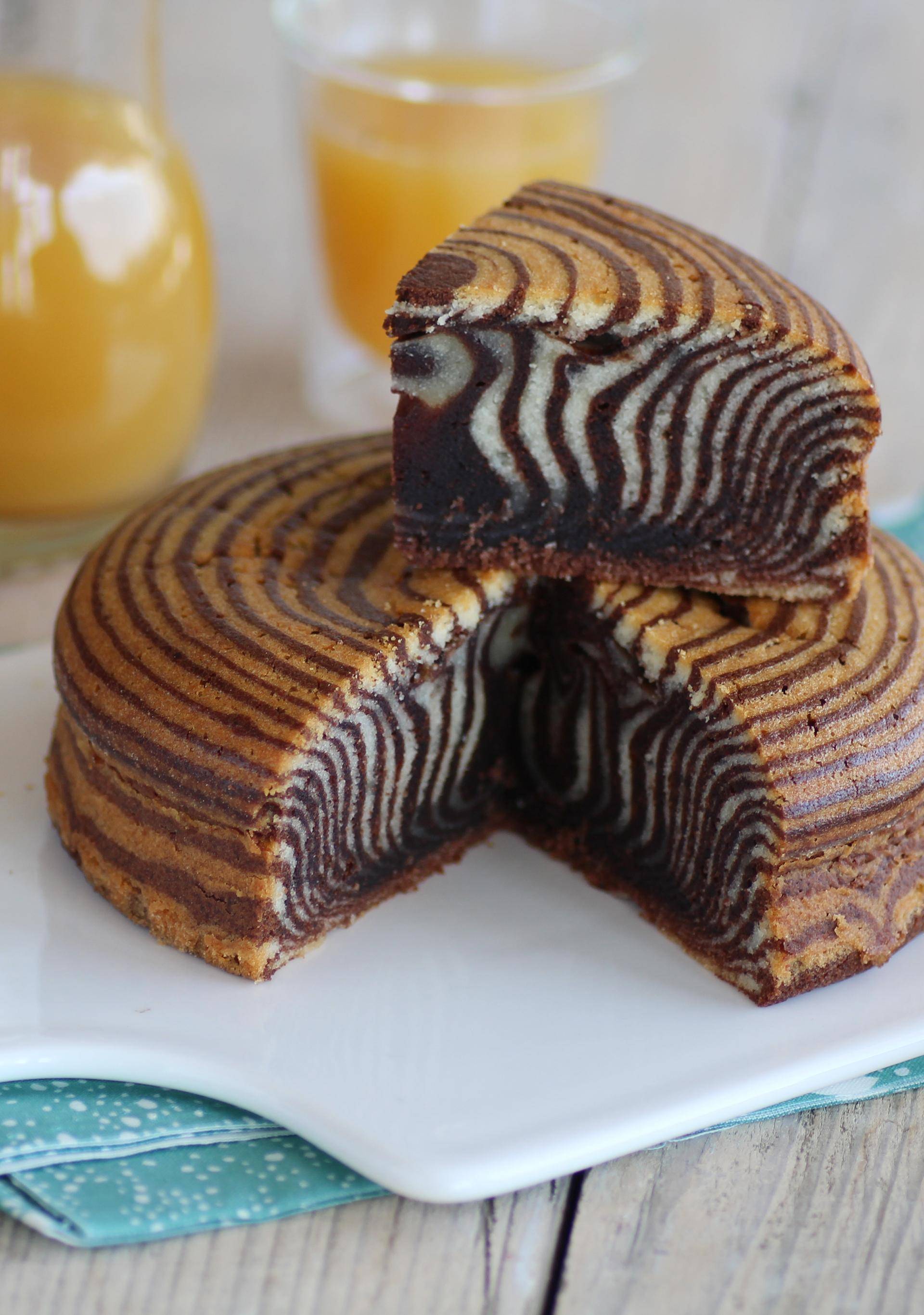 Zebra cake - Recette Companion Connect | Moulinex