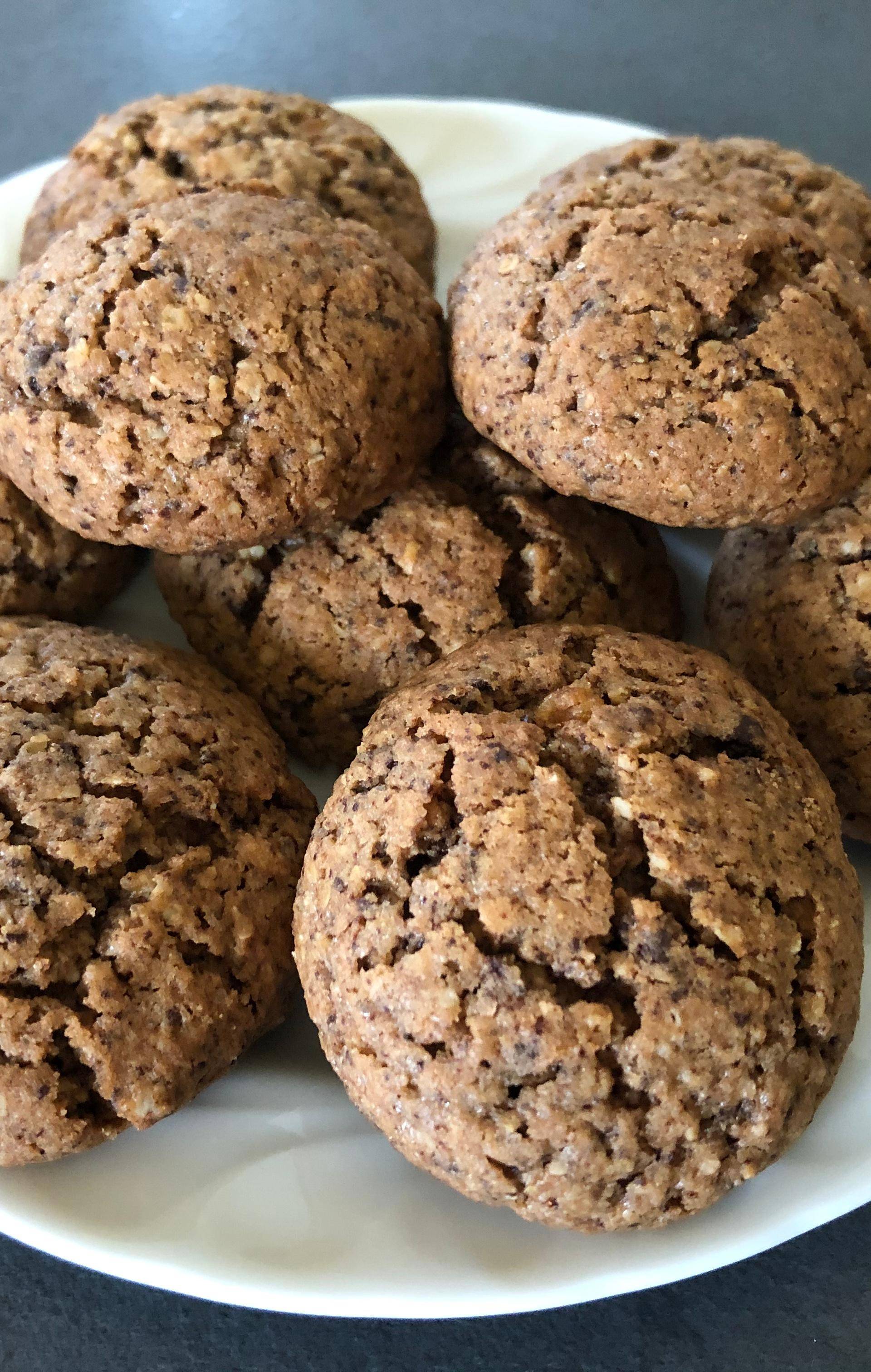 Cookies légers aux flocons d'avoine - Rachel Cuisine