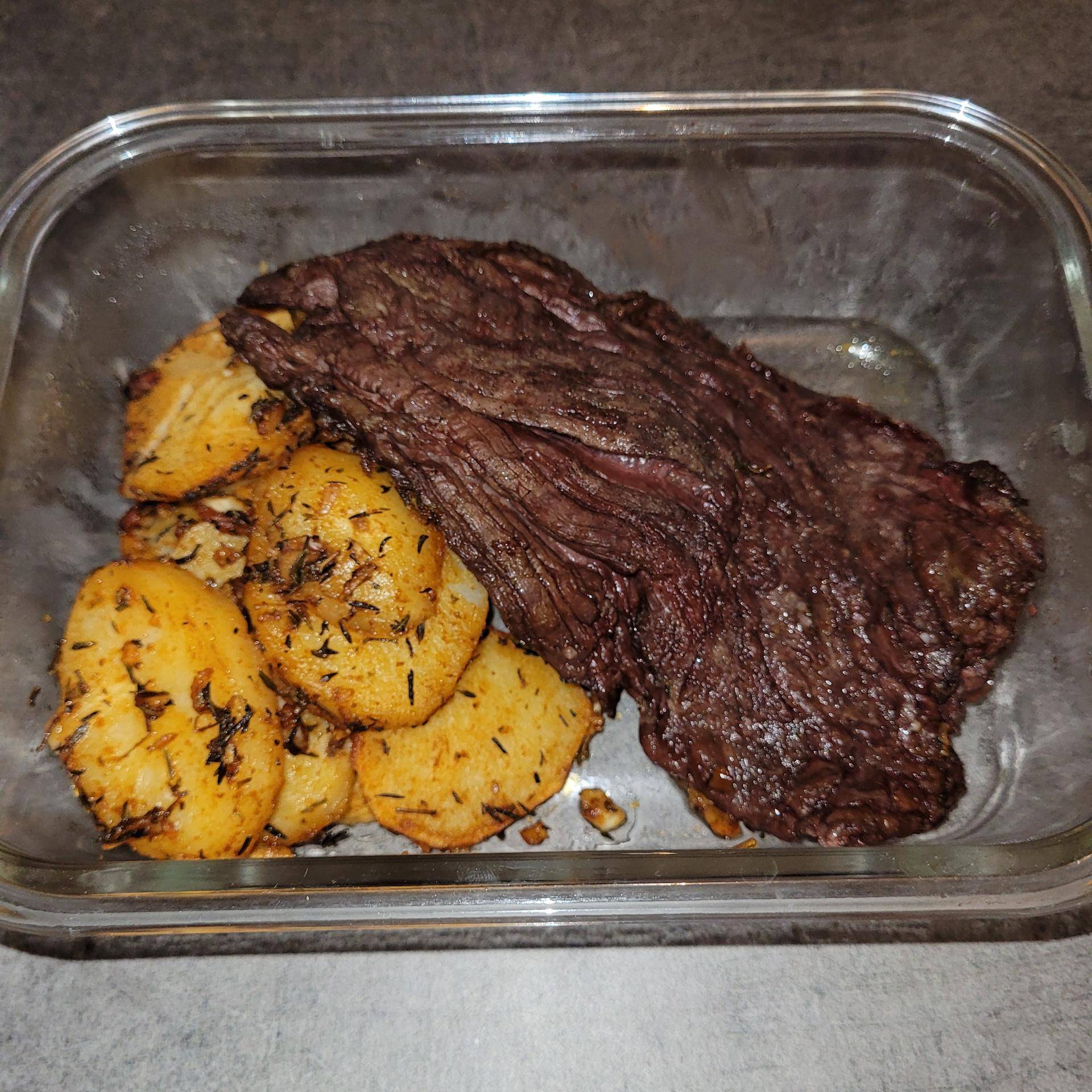 Bavette d'aloyau au pomme de terre - Recette Cookeo Infinity Autostir | Moulinex