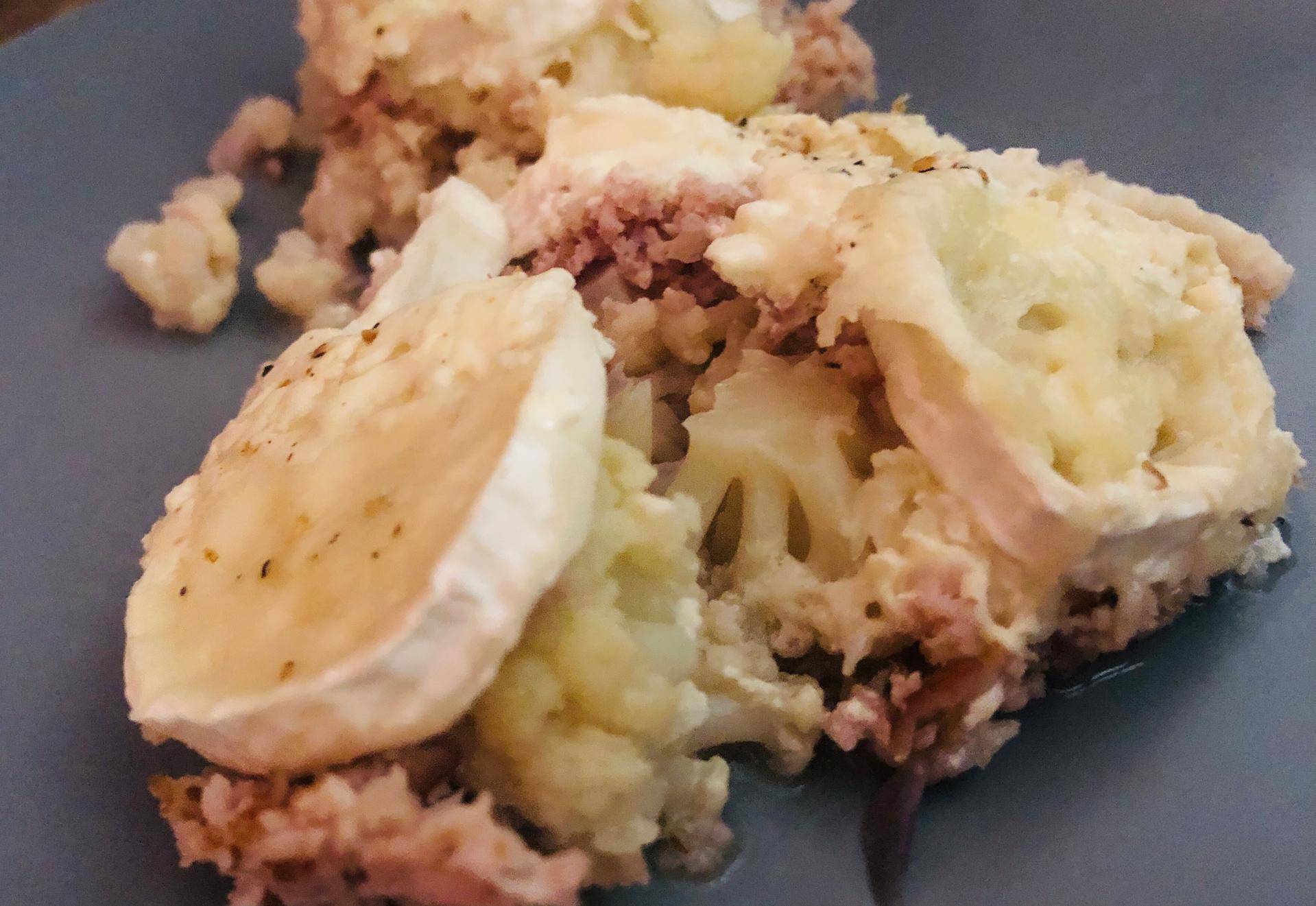 Choux fleur, bacon et chèvre - Recette Cookeo | Moulinex