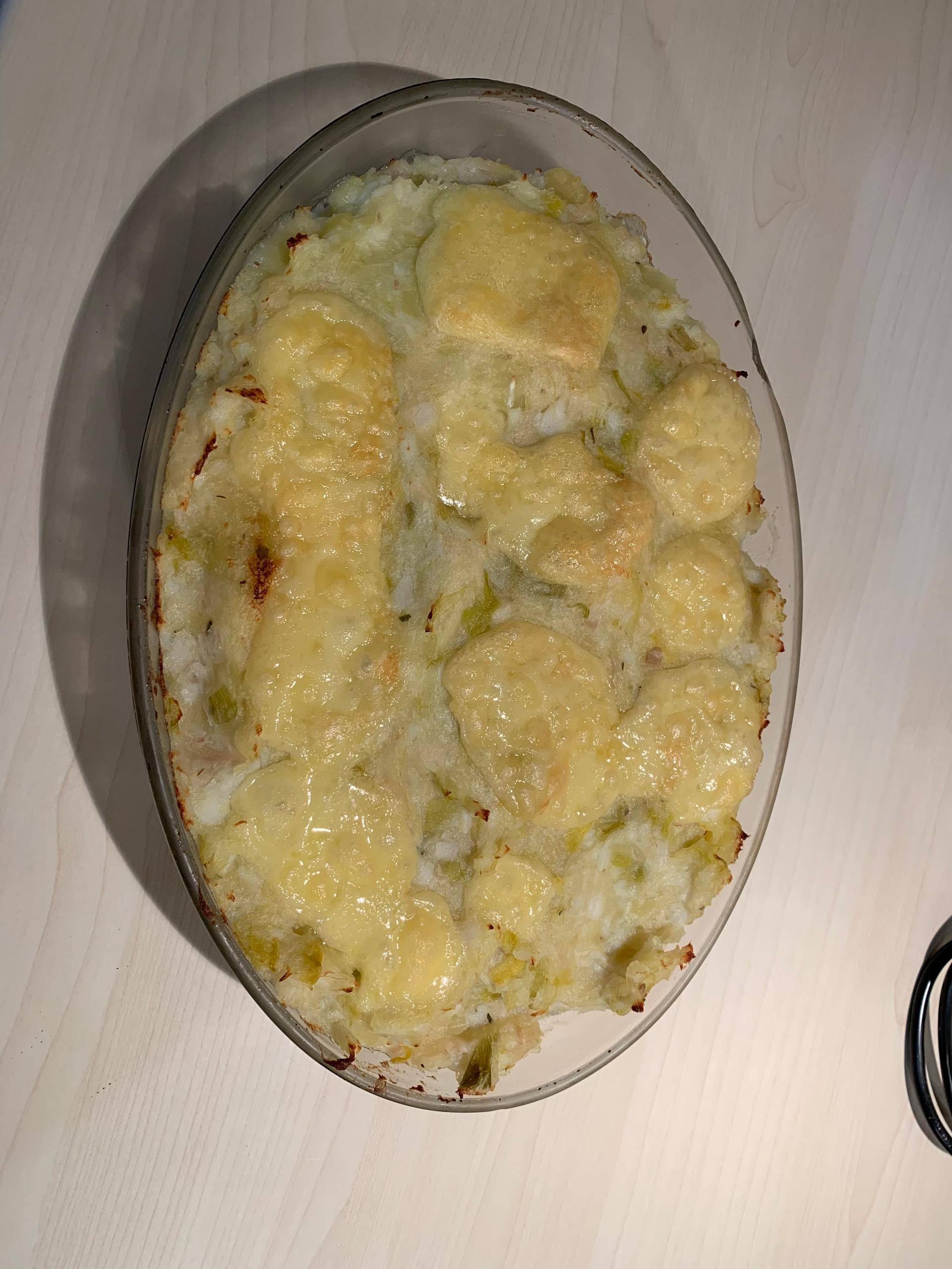Brandade cabillaud et poireau au comté - Recette Cookeo | Moulinex