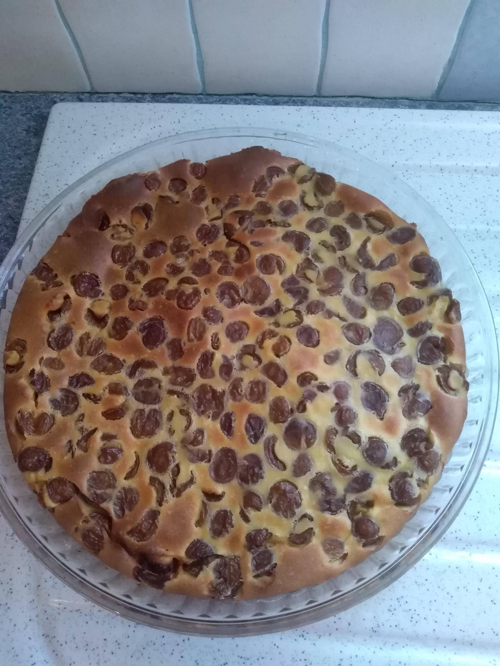 Clafoutis aux cerises décongelés - Recette Companion Connect | Moulinex