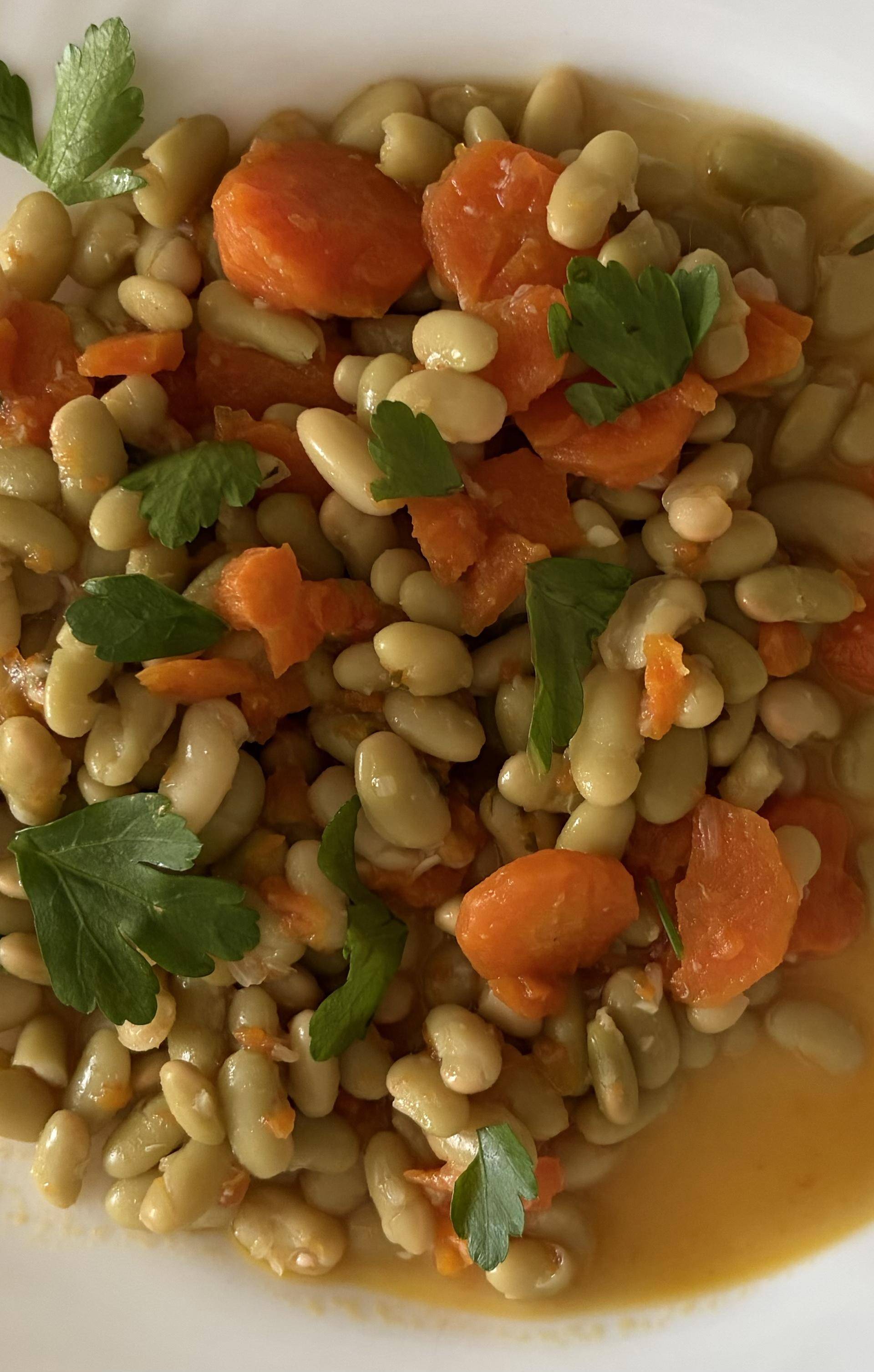 Flageolets légèrement pimentés à la provençale - Recette Cookeo V3 | Moulinex