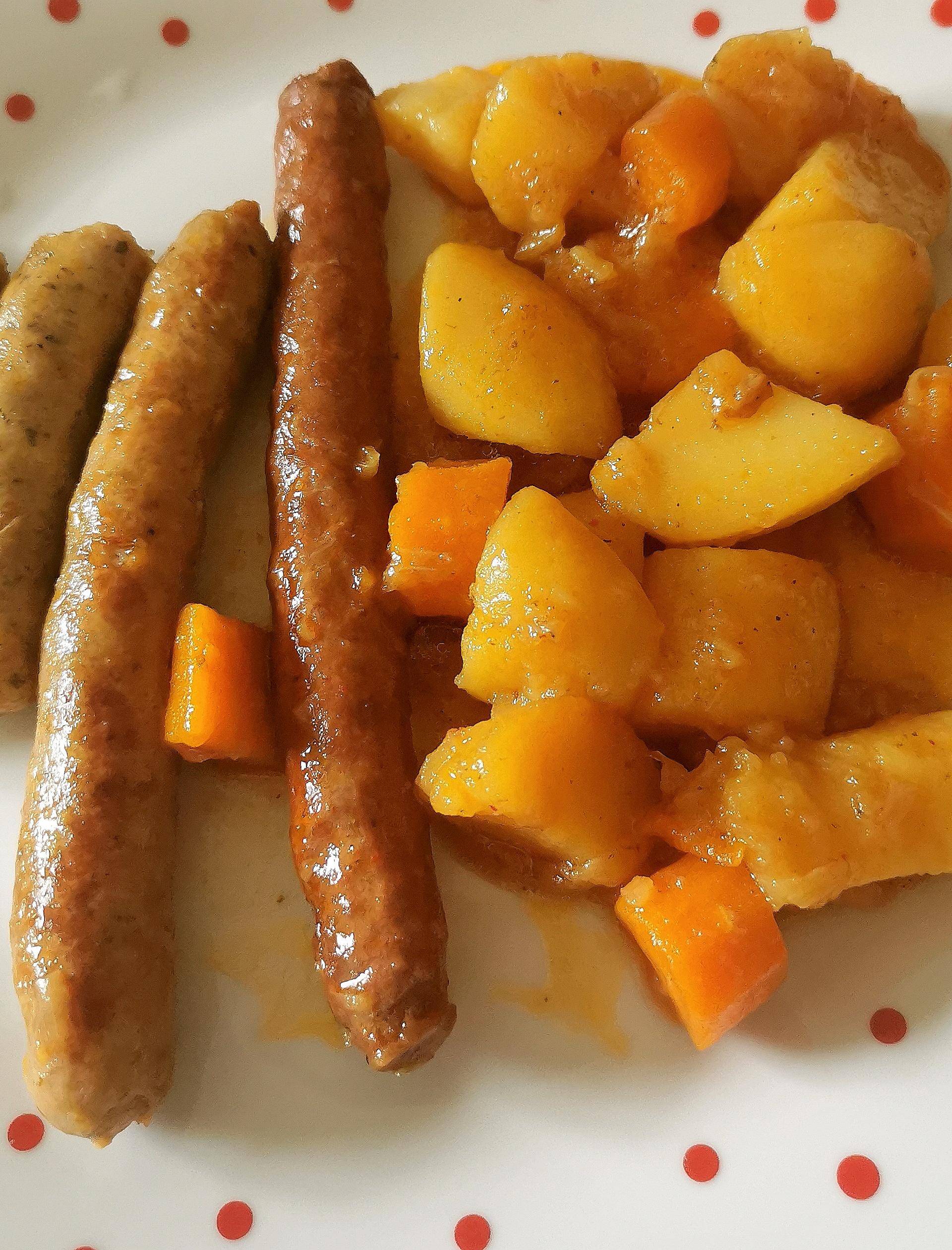 Chipolatas Merguez Pommes de terre Carottes - Recette Cookeo V3 | Moulinex