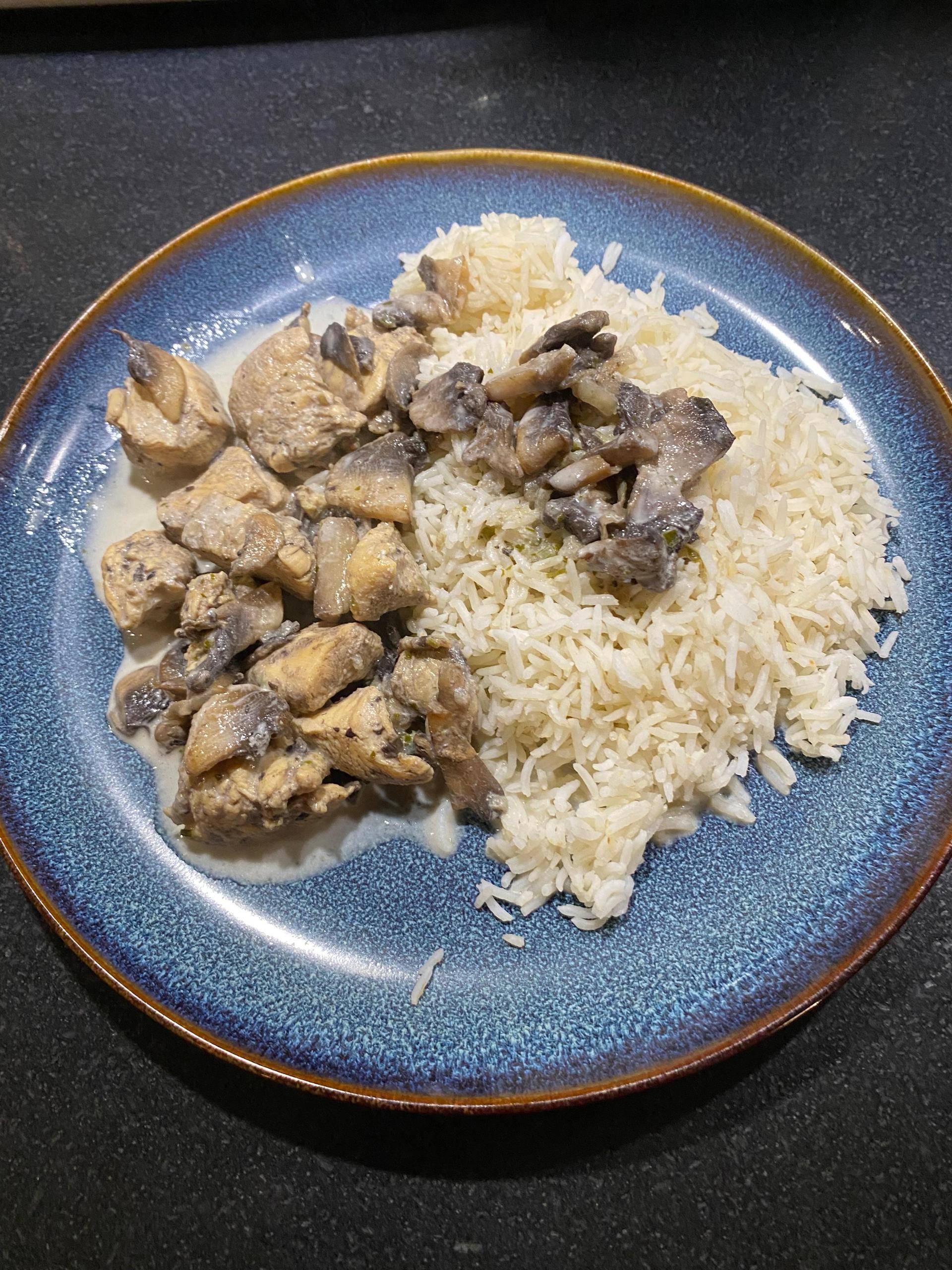 Poulet aux champignons et fromage frais - Recette Cookeo | Moulinex