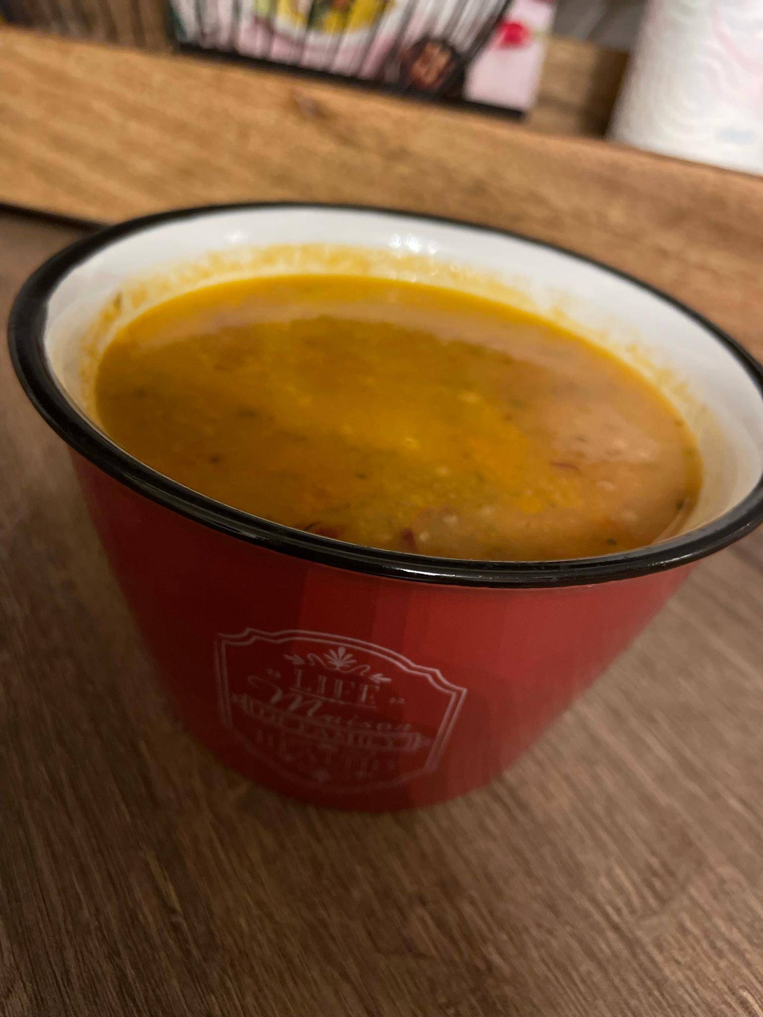 Soupe de tomate et courgette aux haricots rouges - Recette Companion Connect XL | Moulinex