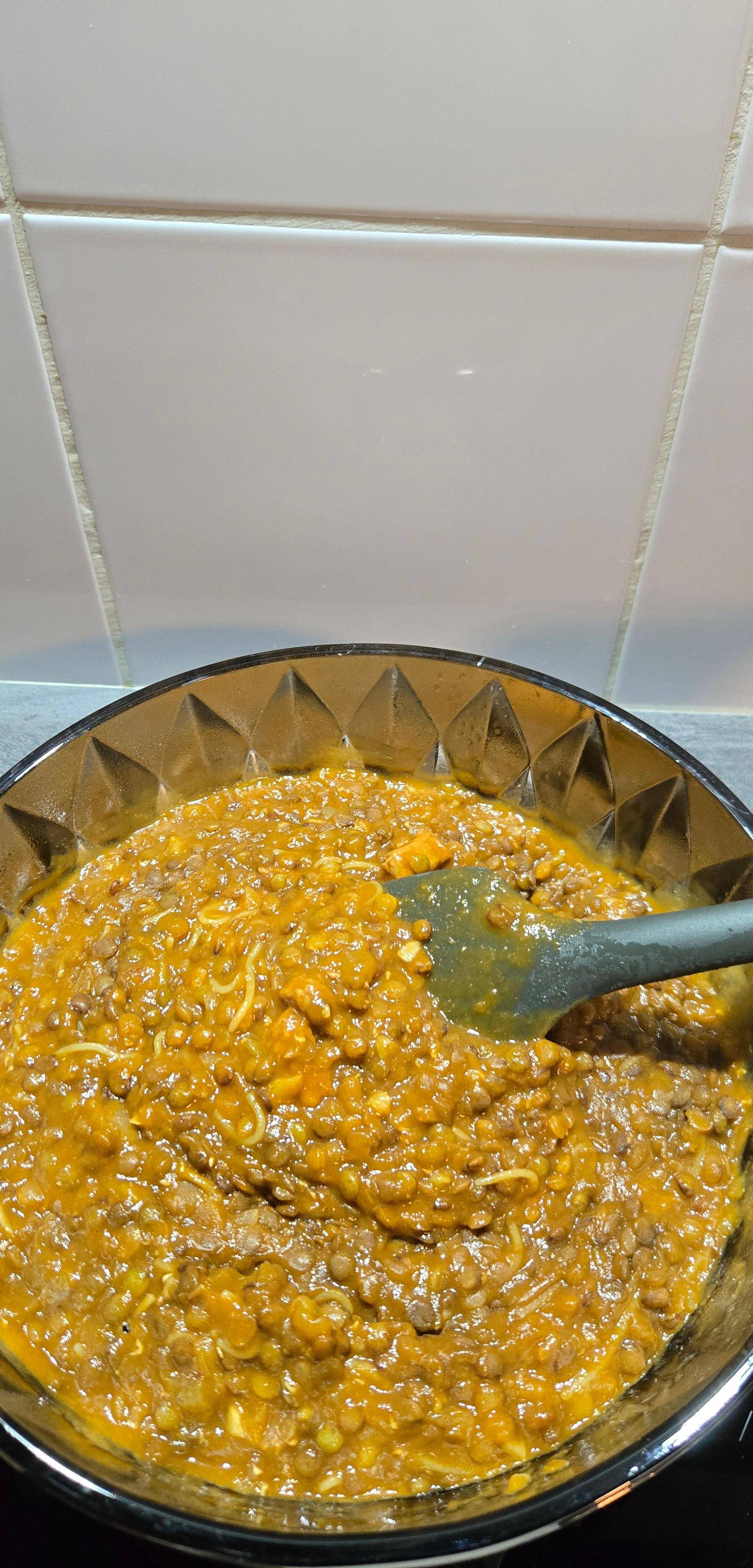 Lentilles à la marocaine viande hachée - Recette Companion Connect XL | Moulinex