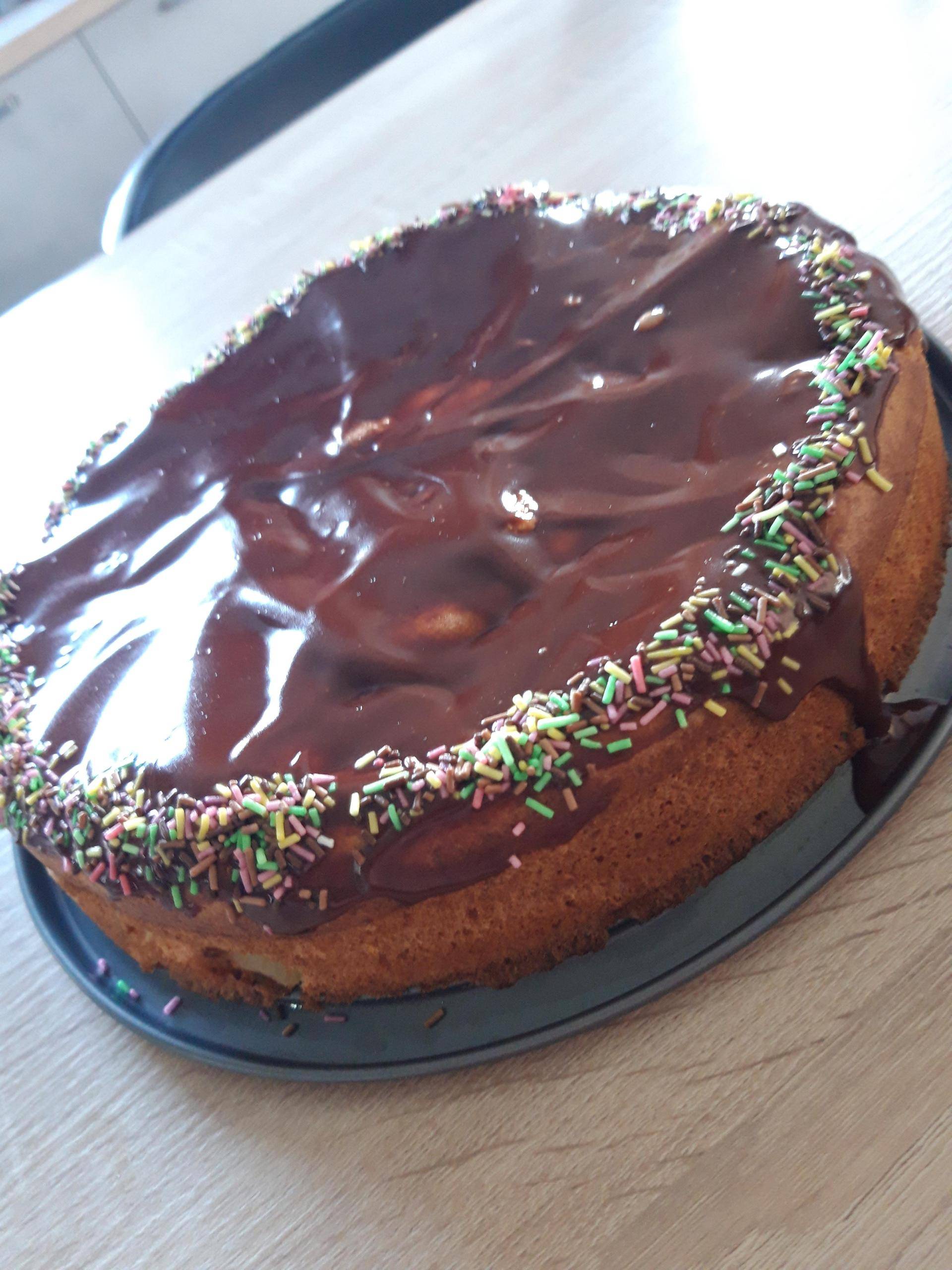 Gâteau yaourt poire chocolat - Recette Companion Connect XL | Moulinex