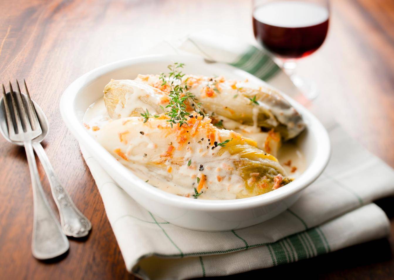 Endives braisées sauce jambon - Recette Cookeo | Moulinex