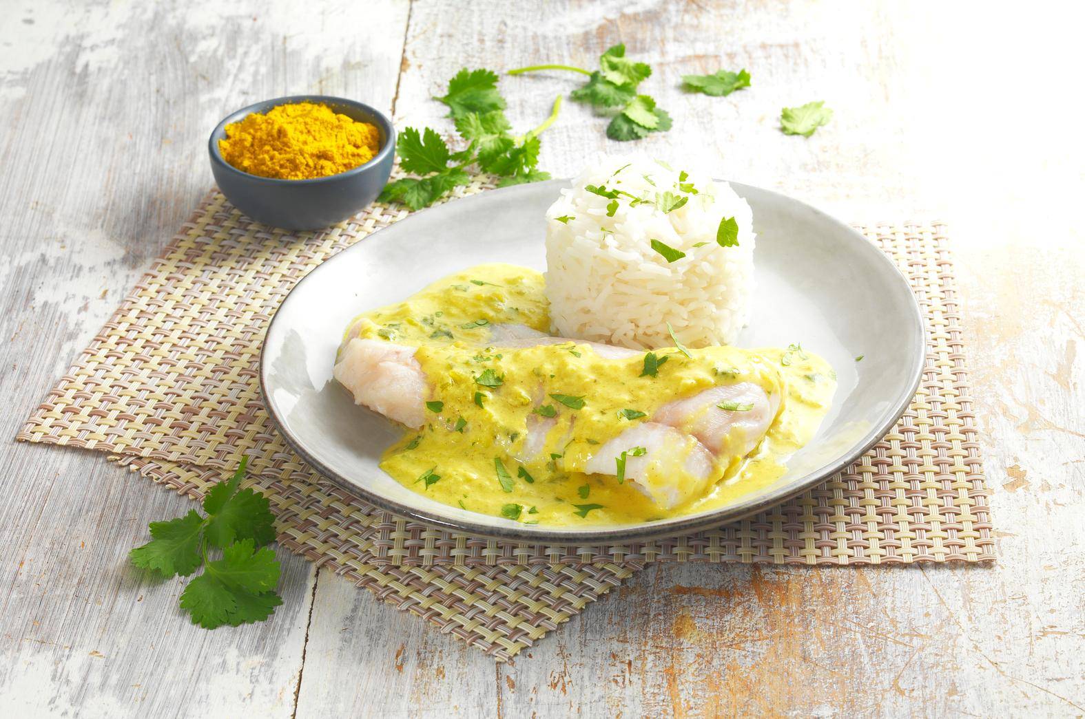 Curry de poisson - Recette Cook'in One | Moulinex