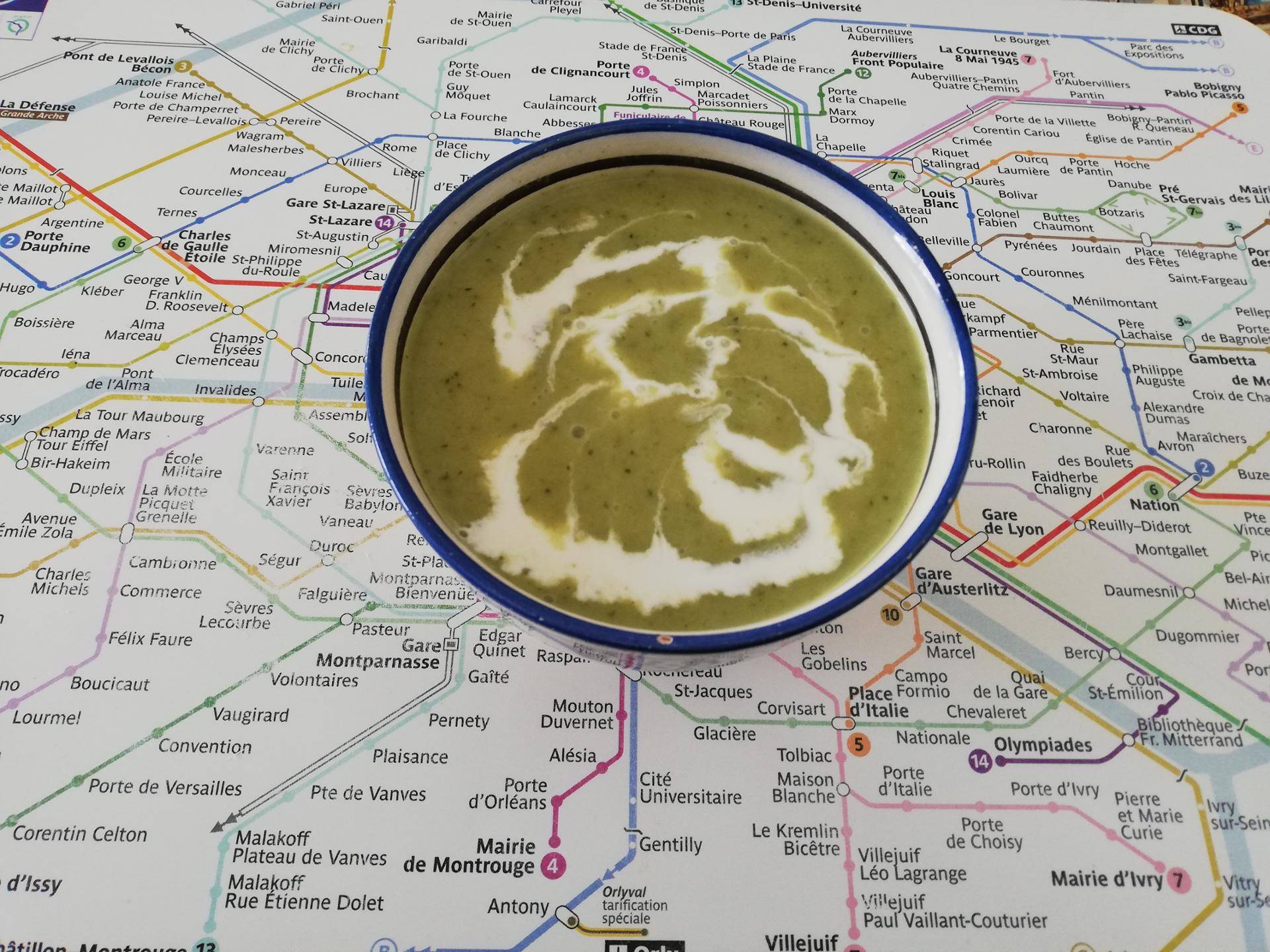 Velouté poireau et courgette. - Recette Companion | Moulinex