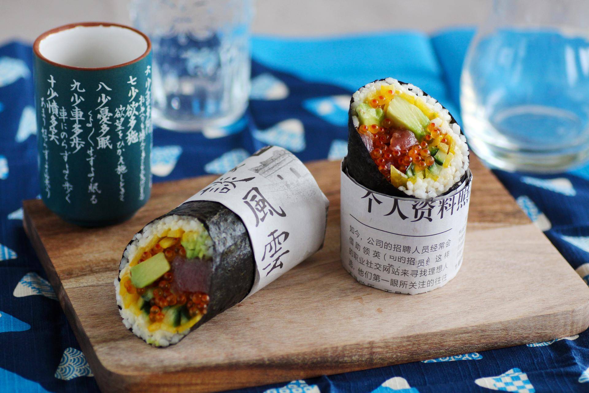 Sushi burrito - Recette Companion Connect | Moulinex