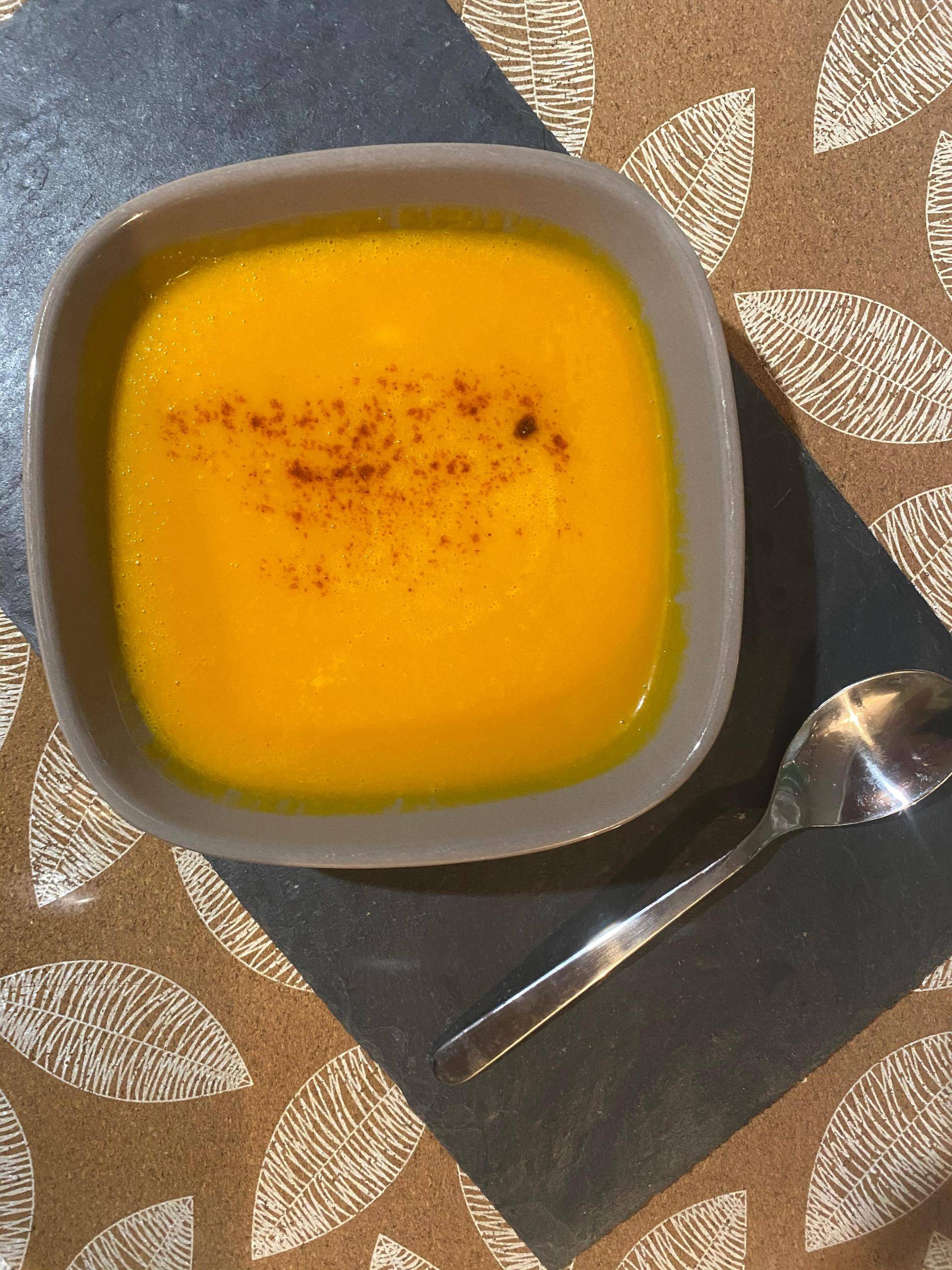 Velouté de potimarron et kiri - Recette Companion | Moulinex