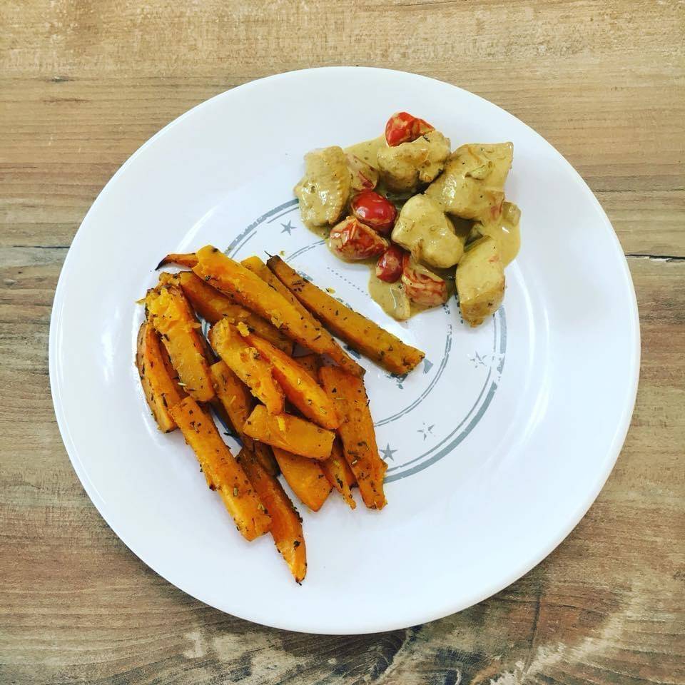 Poulet au curry et tomate - Recette Companion Connect XL | Moulinex