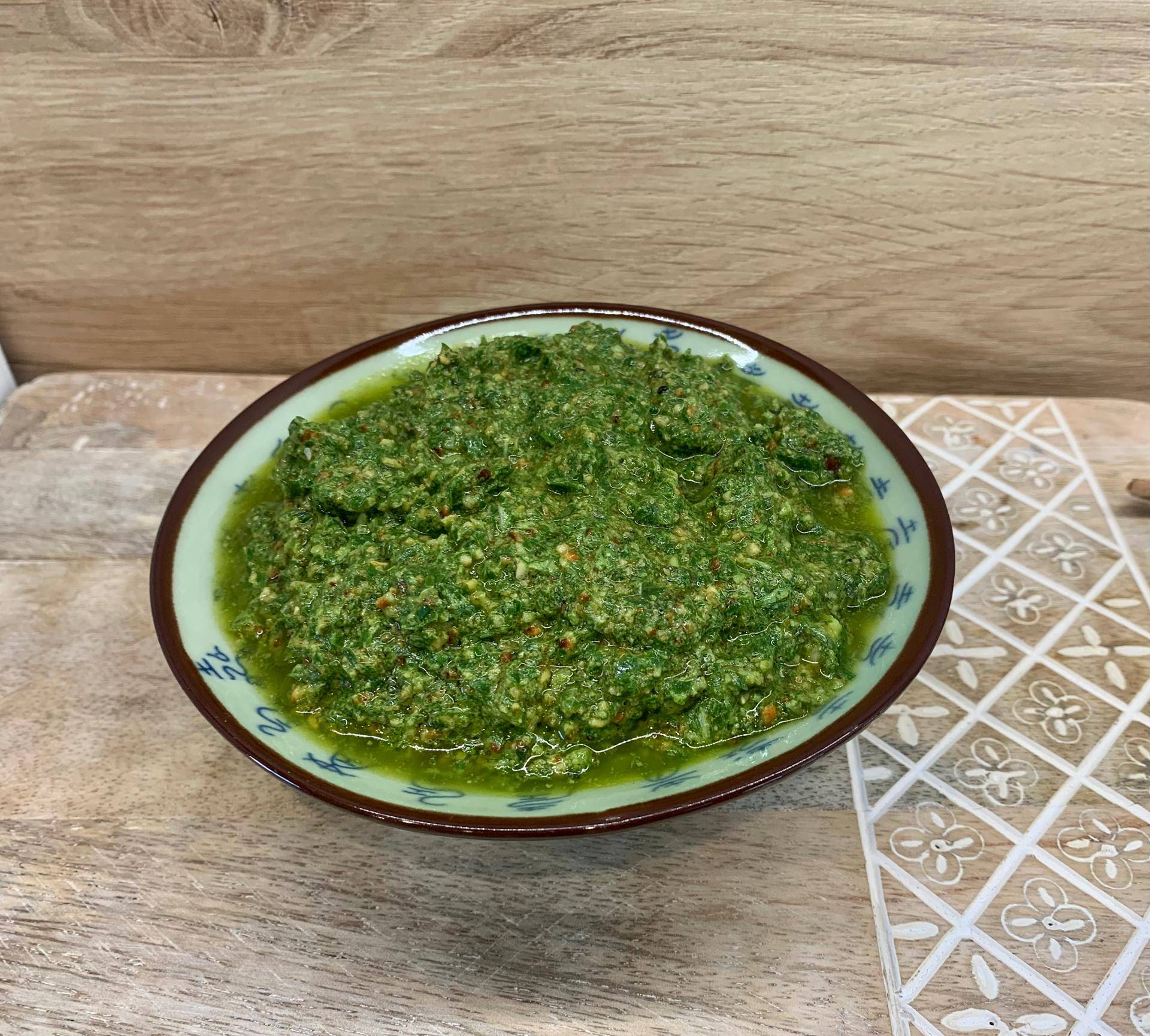 Pesto sans parmesan - Recette Companion Connect XL | Moulinex
