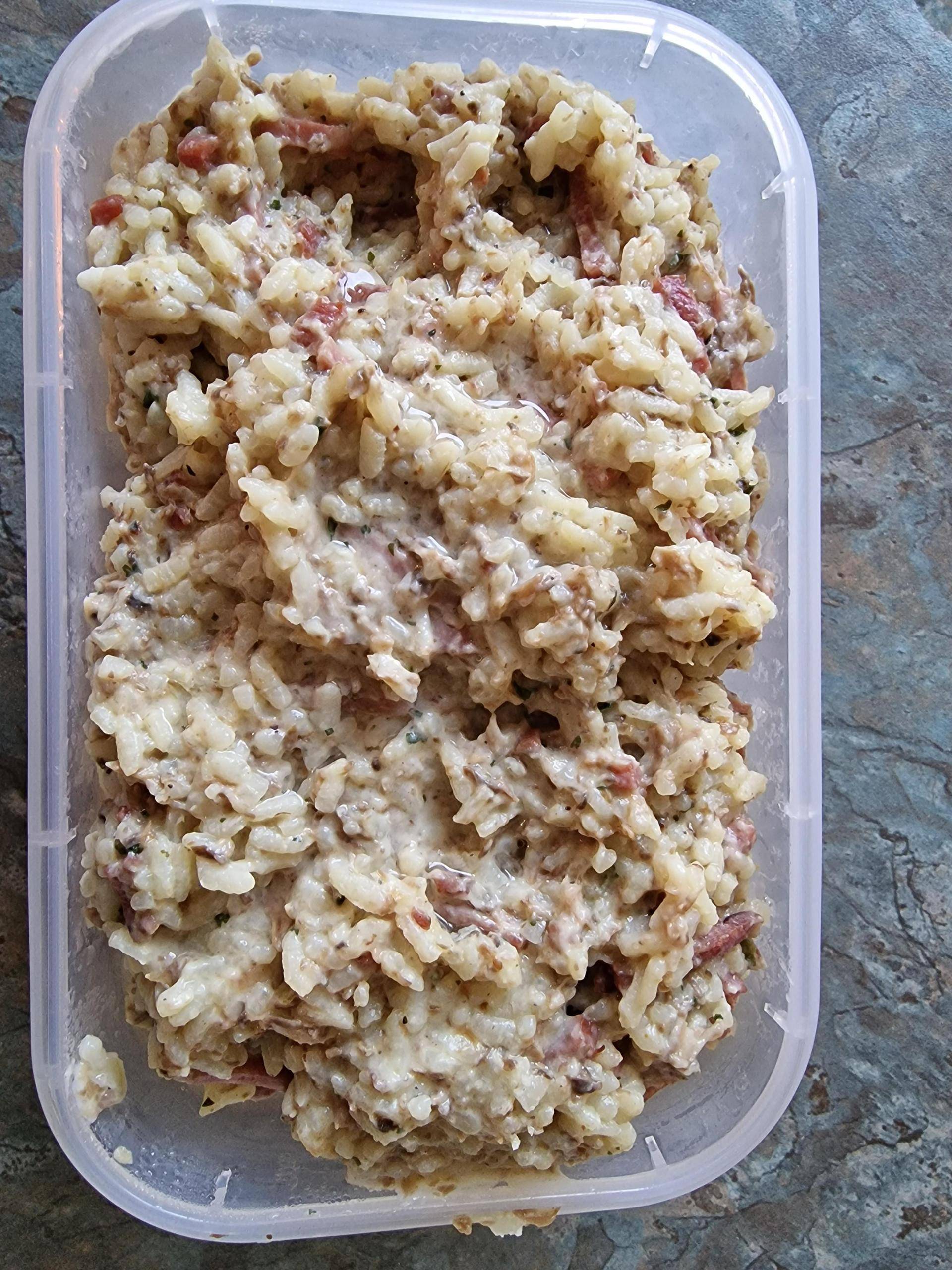 Risotto aux champignons et bacon - Recette Companion Connect XL | Moulinex