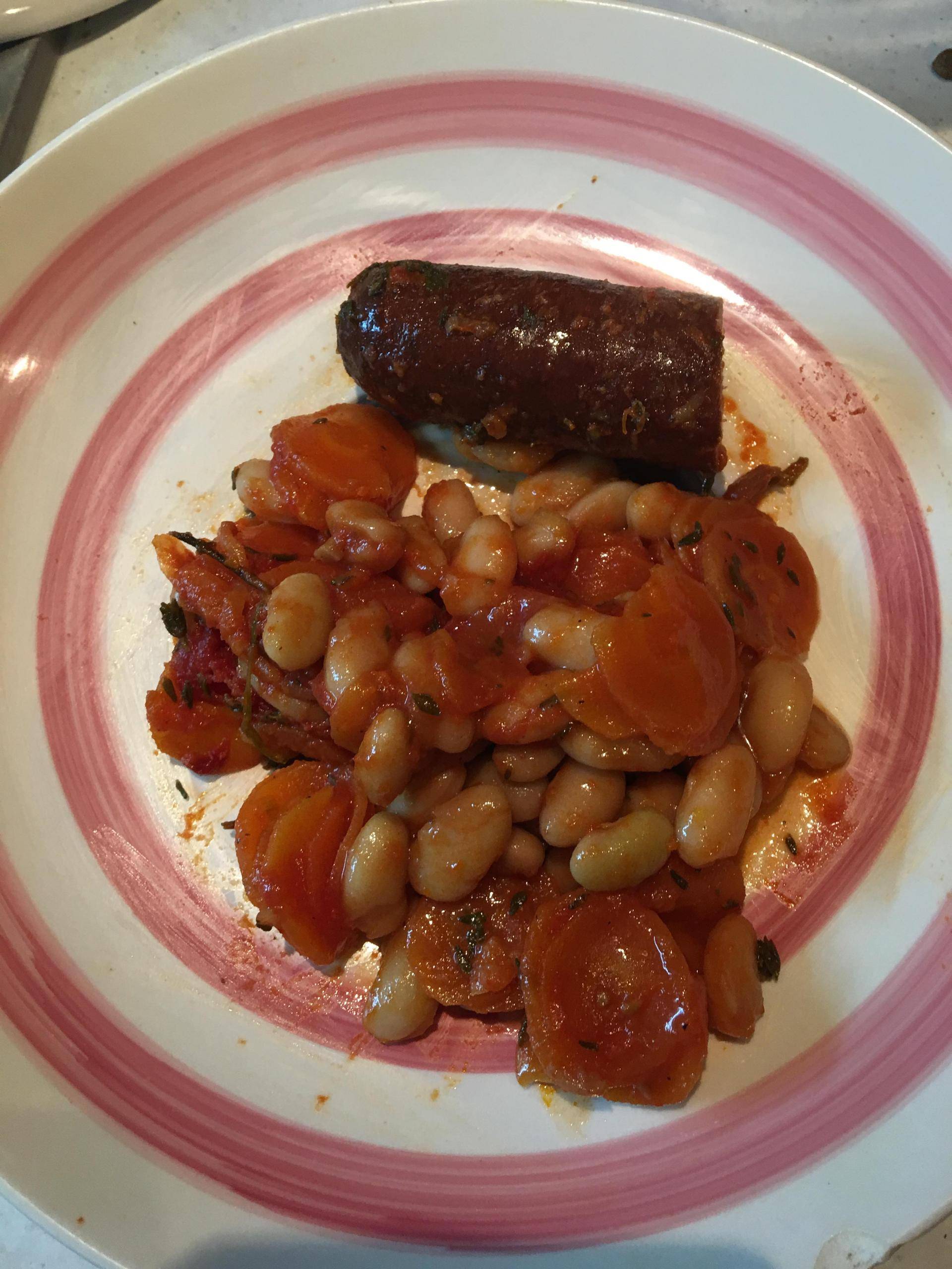 Haricots blancs et saucisses de Montbeliard - Recette Cookeo | Moulinex