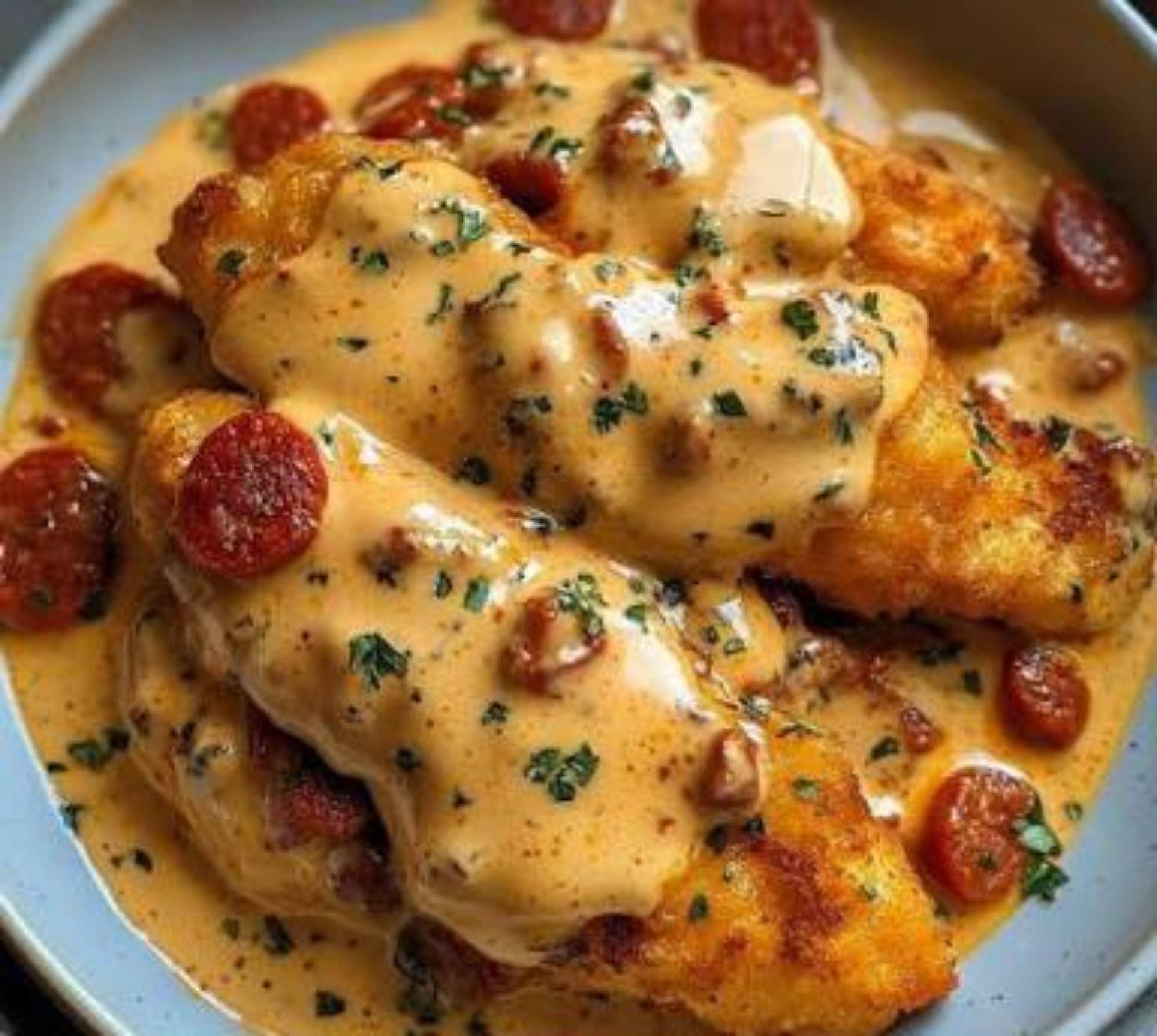 Aiguillettes de Poulet à la Sauce Crémeuse au Chorizo - Recette Cookeo Infinity Autostir | Moulinex