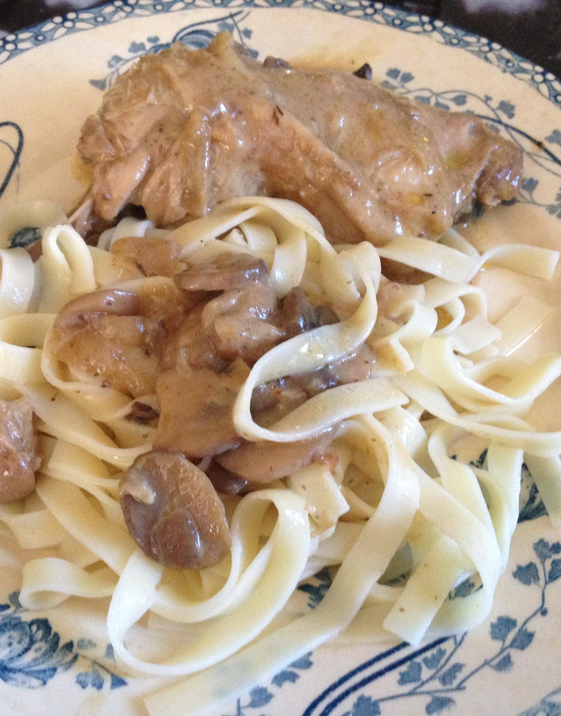 Tagliatelle poulet épinards et crème - Recette Cookeo V3 | Moulinex