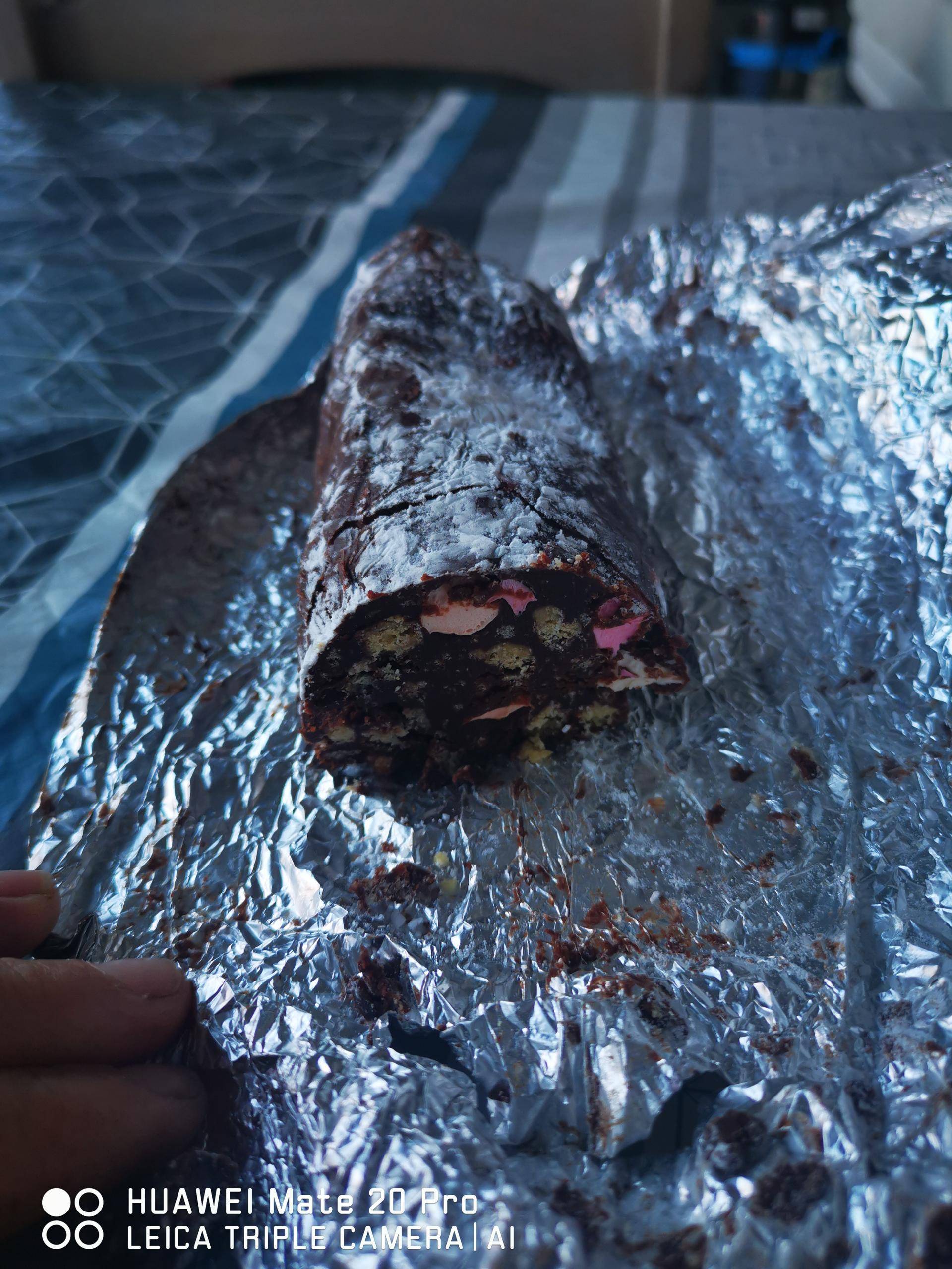 Saucisson au chocolat façon tatie guette - Recette Companion Connect XL | Moulinex