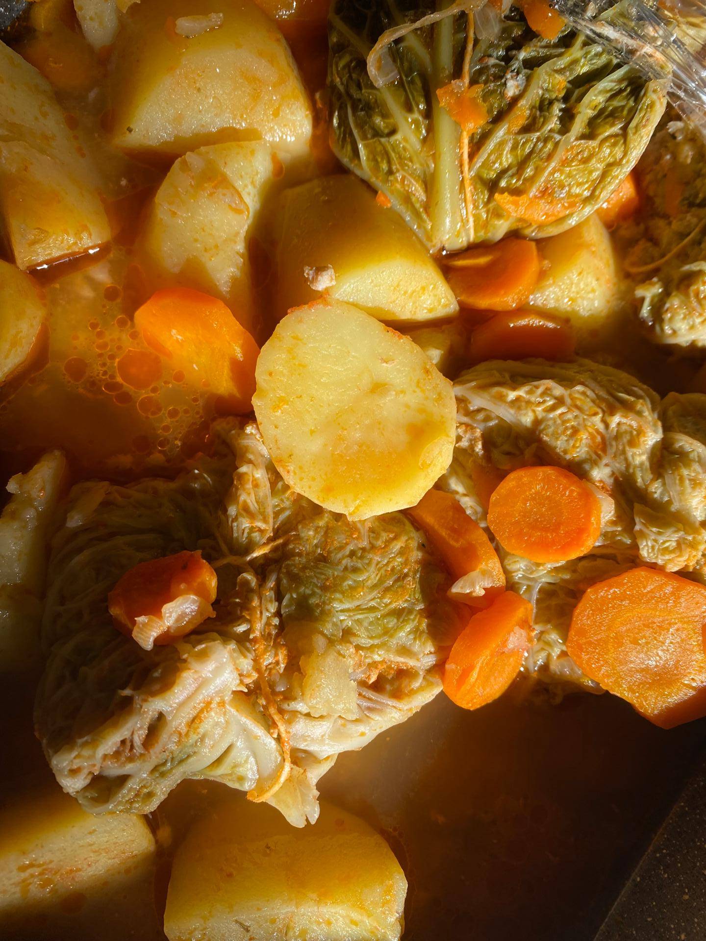 Ballottines de chou farci et sa soupe - Recette Cookeo | Moulinex