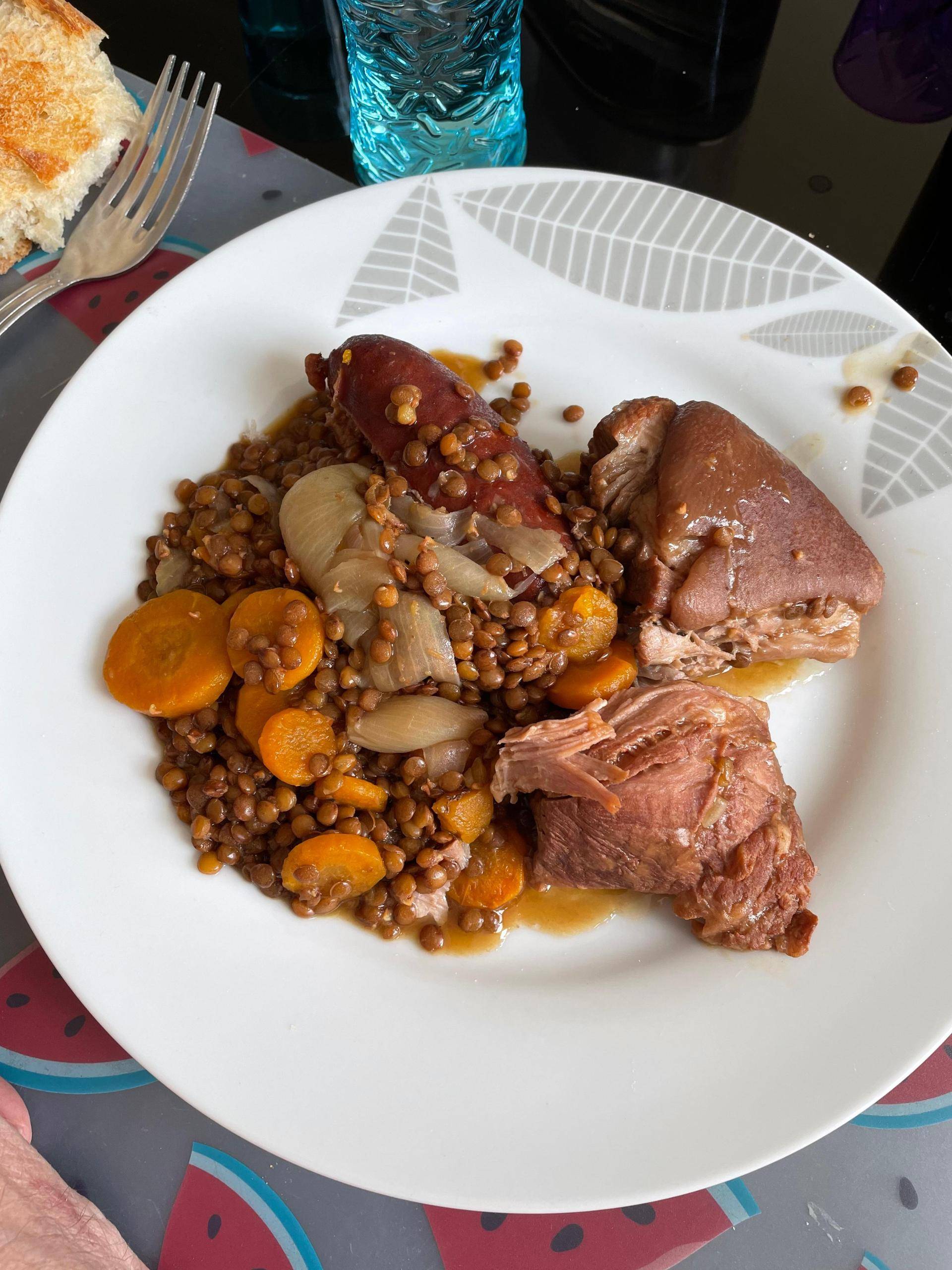 Petit salé lentilles - Recette Cookeo | Moulinex