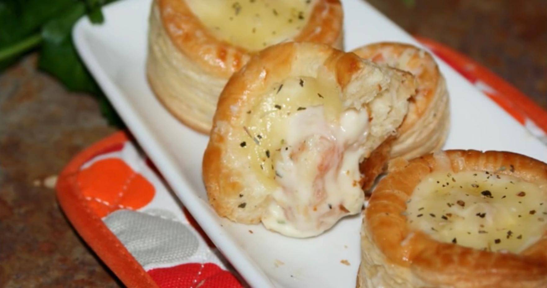 Bouchées aux crevettes et saumon fumé - Recette Companion Connect XL | Moulinex