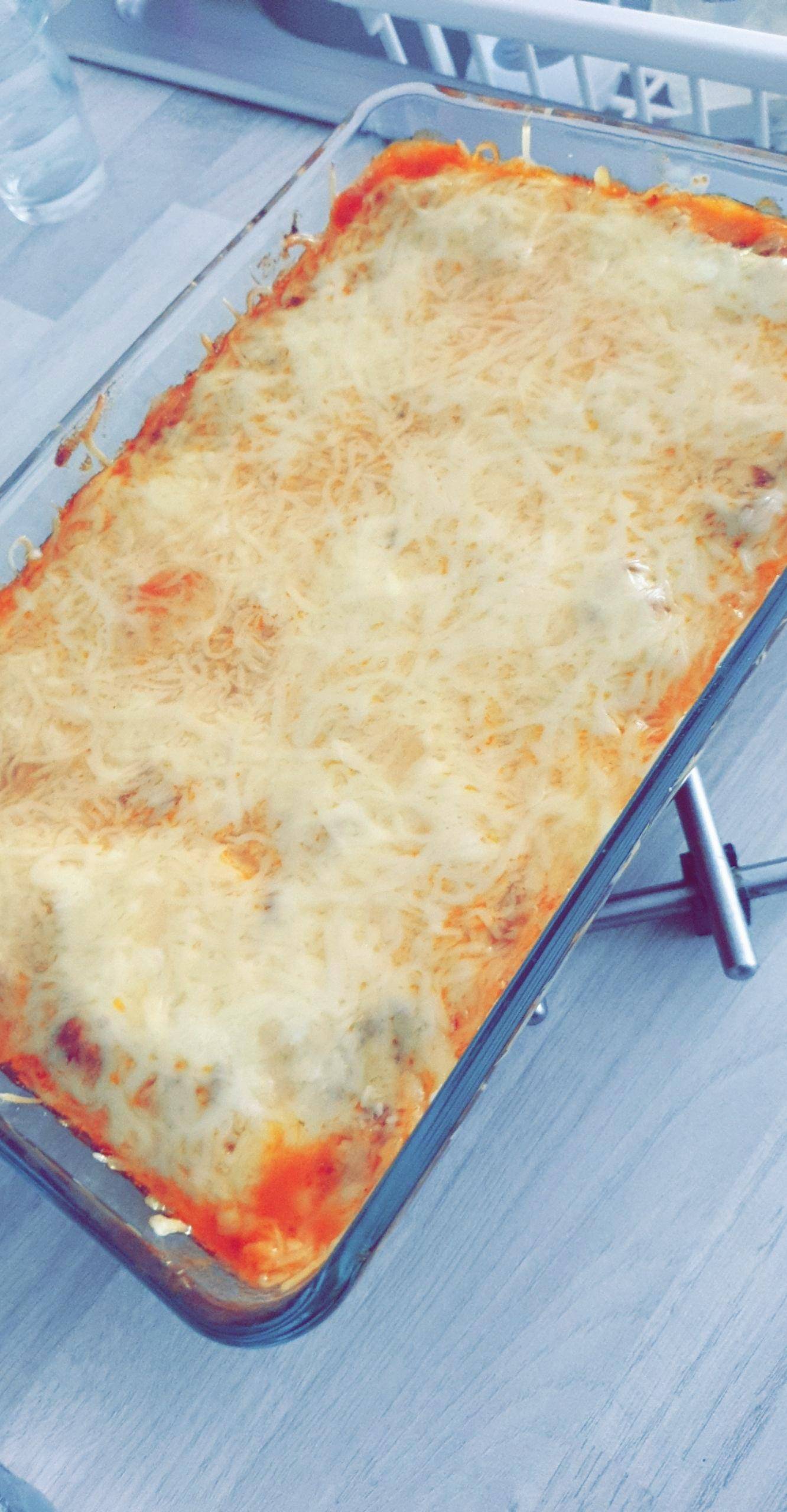 Gratin de ravioles chèvre à la bolognaise - Recette Cookeo | Moulinex