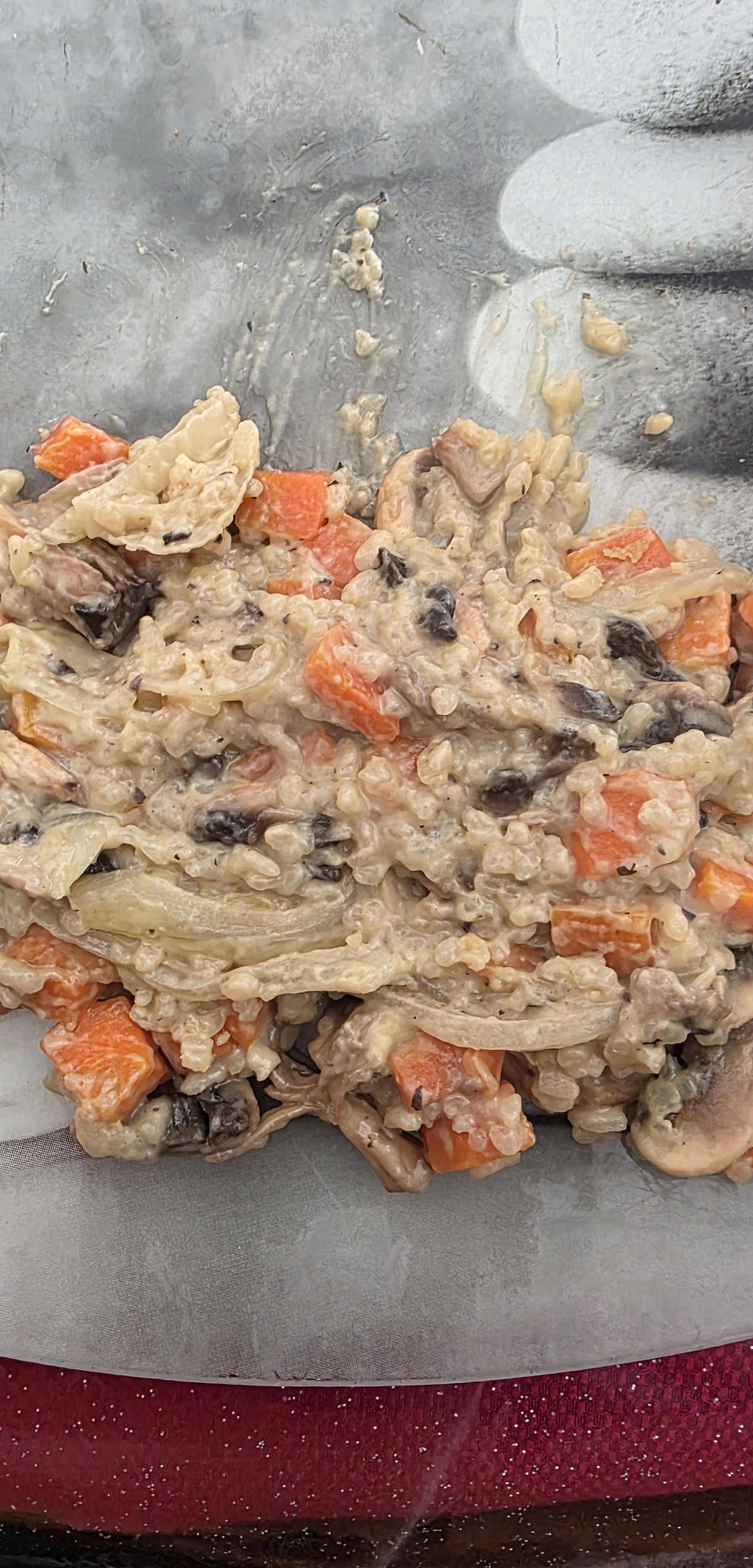 Risotto carottes et champignons - Recette Cookeo | Moulinex