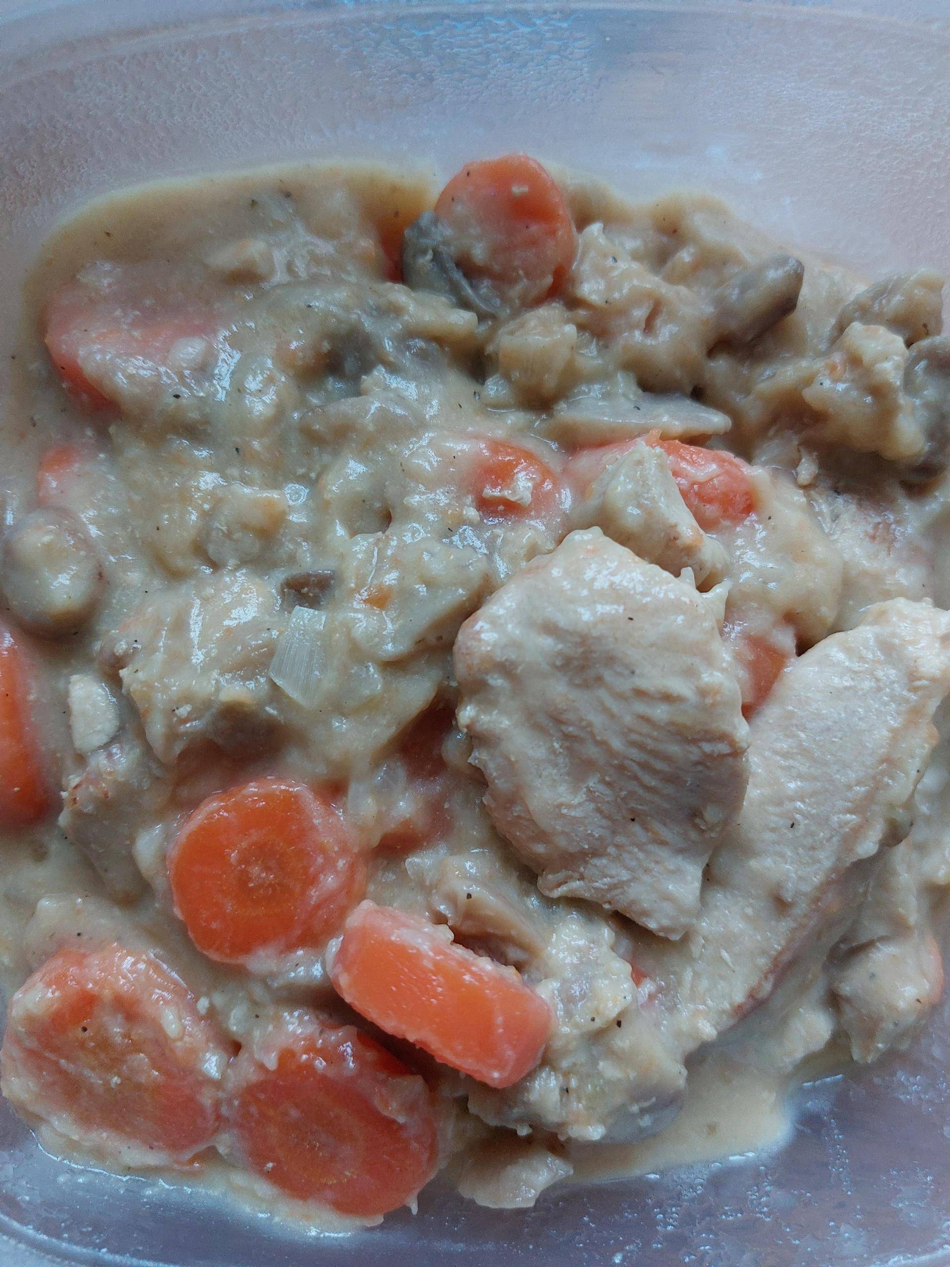 Blanquette de dinde à l'ancienne - Recette Cookeo | Moulinex