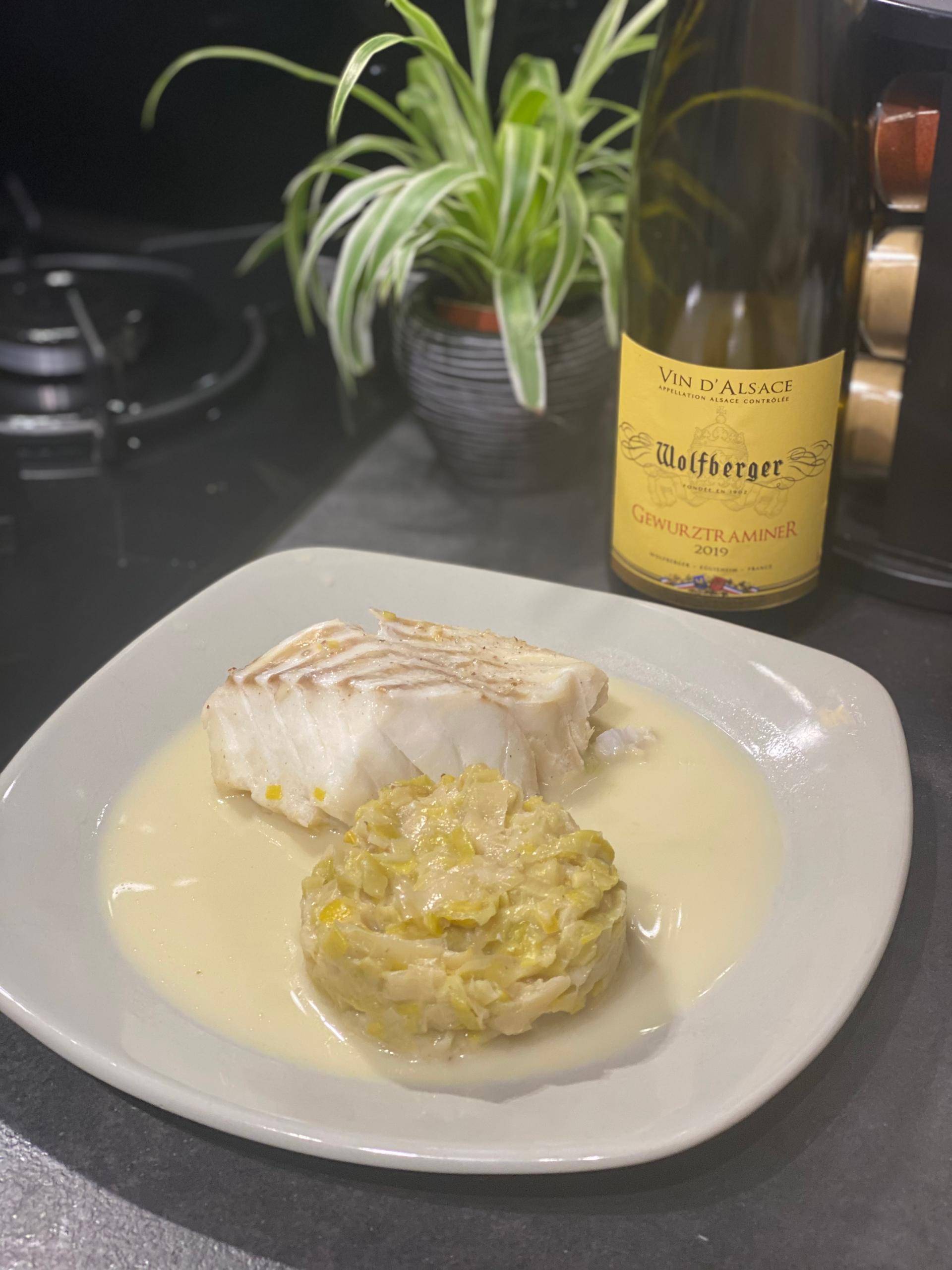 Dos de cabillaud et fondu de poireaux - Recette Cookeo | Moulinex