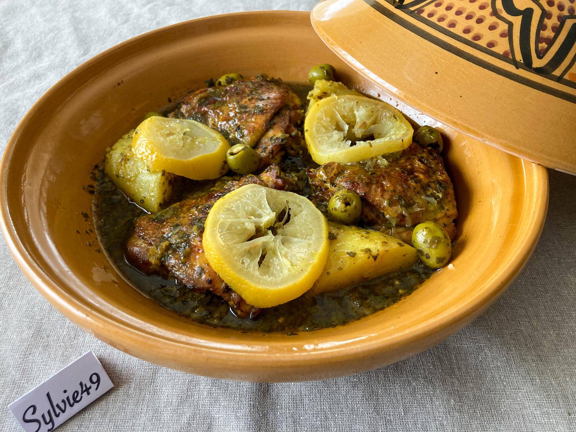 Poulet aux olives et citron confit façon tajine - Recette Cookeo V3 | Moulinex