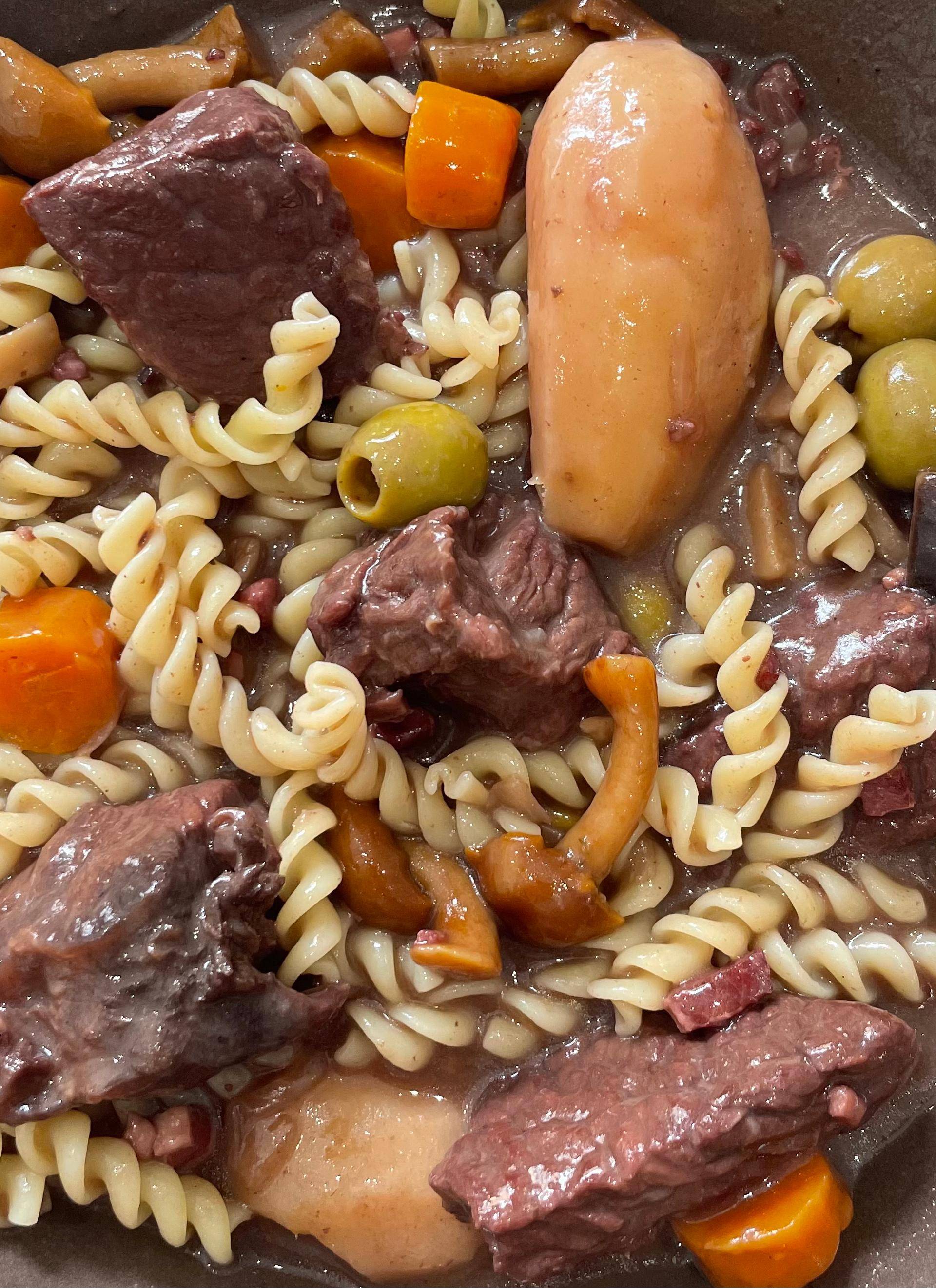 Recette Cookeo boeuf bourguignon - Marie Claire