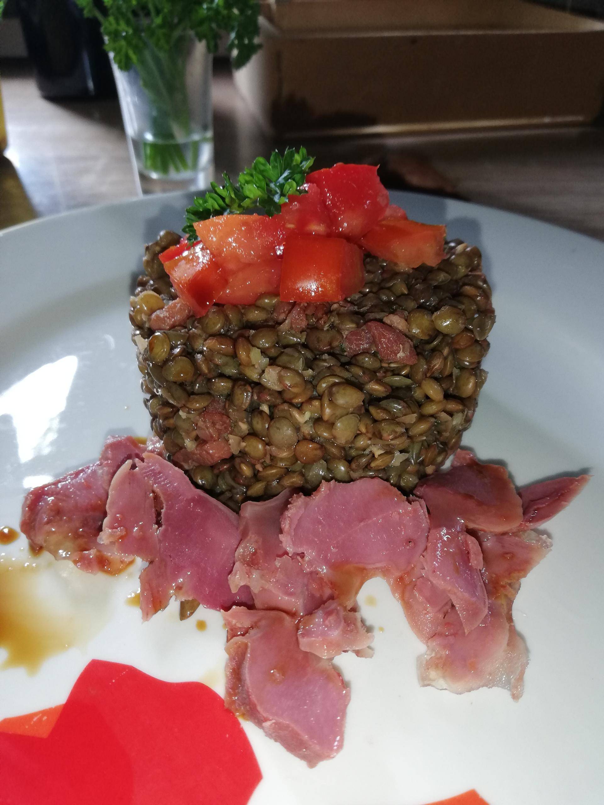 Salades de lentilles vertes - Recette Cookeo | Moulinex