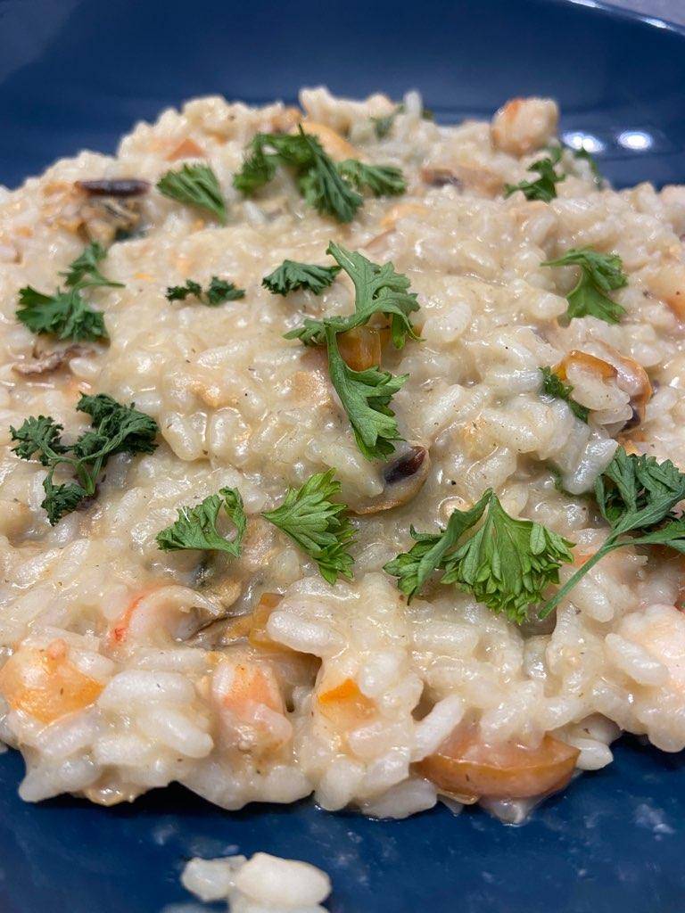 Risotto moules crevettes - Recette Companion Connect XL | Moulinex