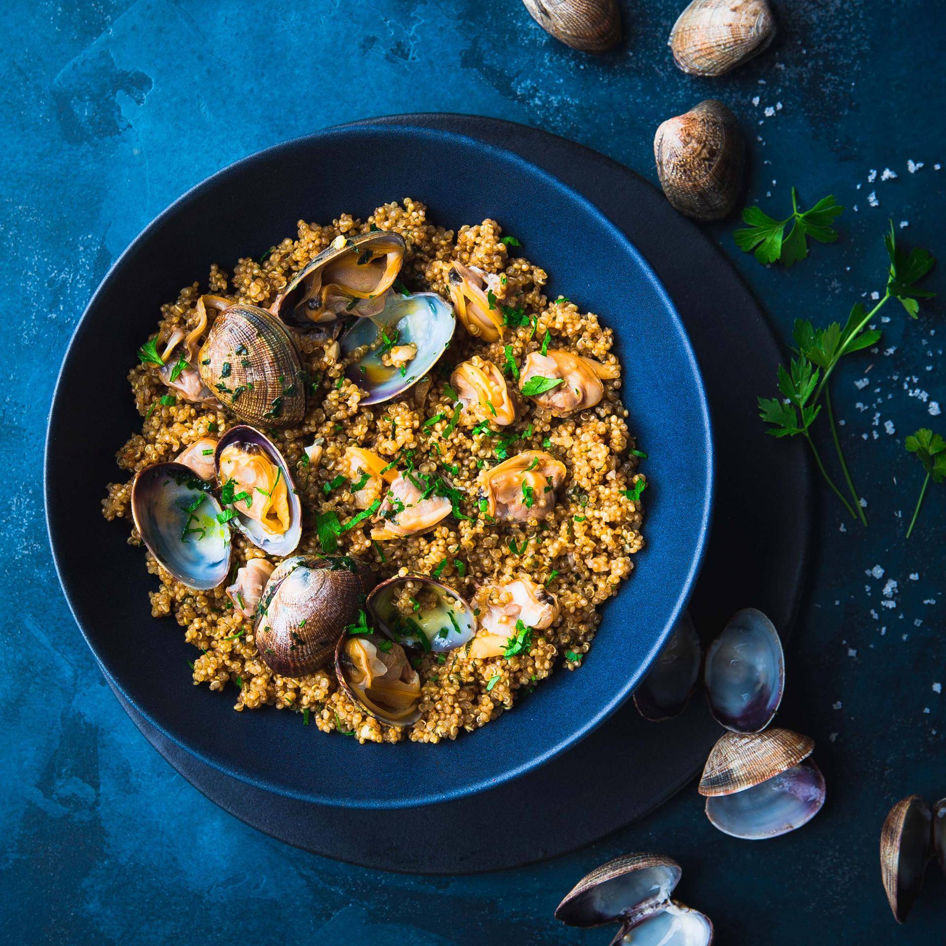 Quinoa aux palourdes - Recette Cookeo | Moulinex